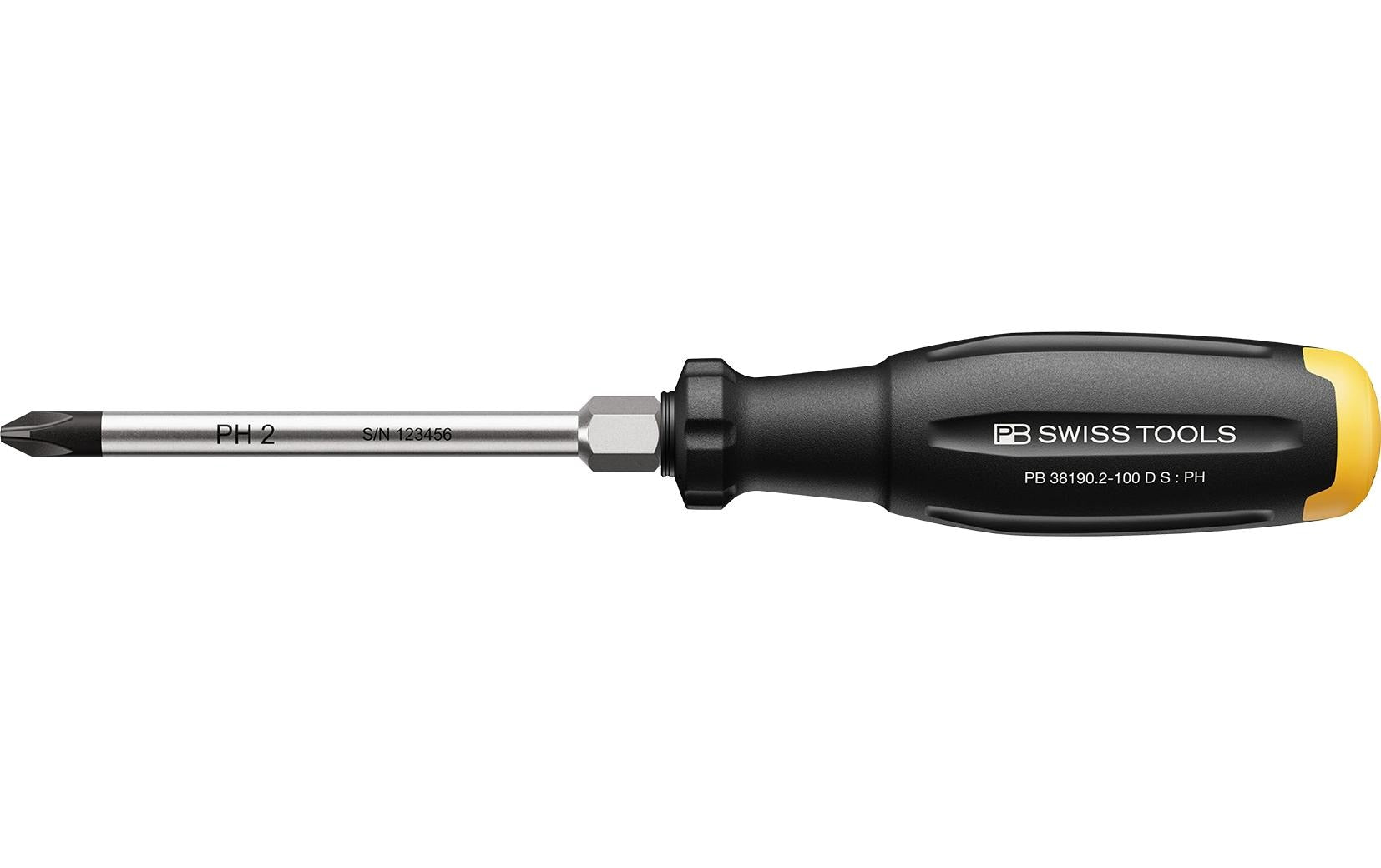 PB Swiss Tools SwissGrip Evo – Schraubenzieher-Set PH, 1-teilig – PB 38190.2-100 D S