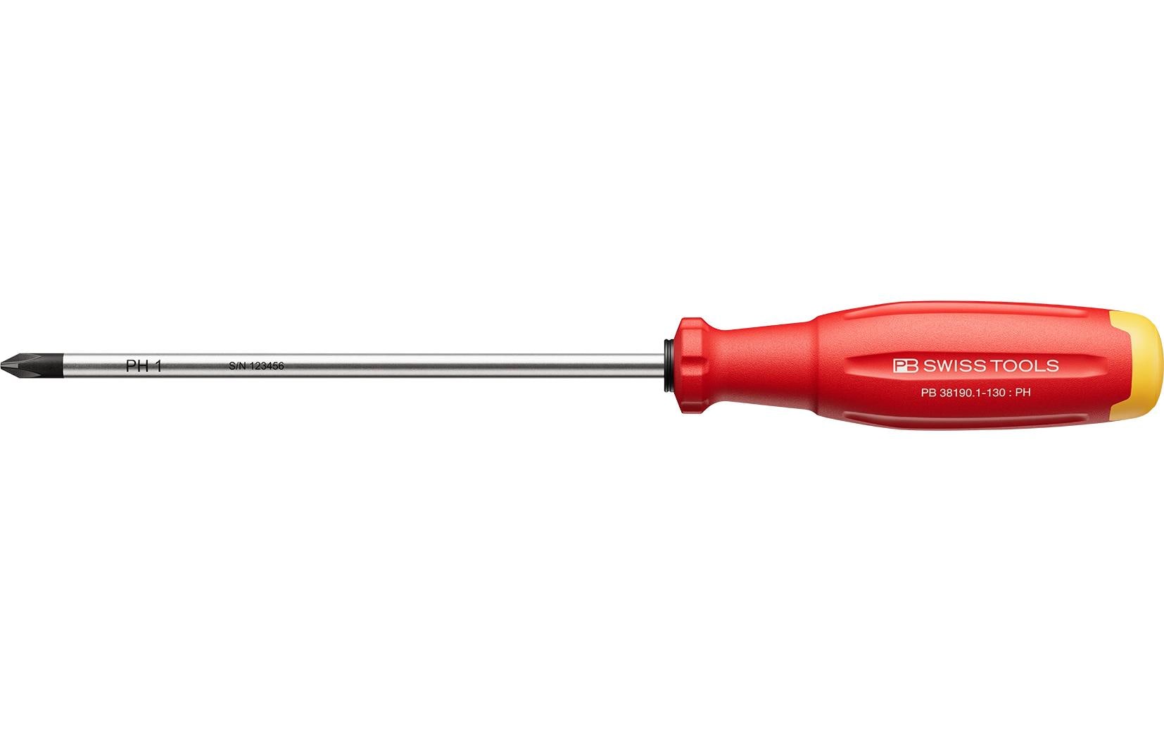 PB Swiss Tools – Schraubenzieher-Set (Standard) PH, 5 mm, 1-teilig – PB 38190.1-130