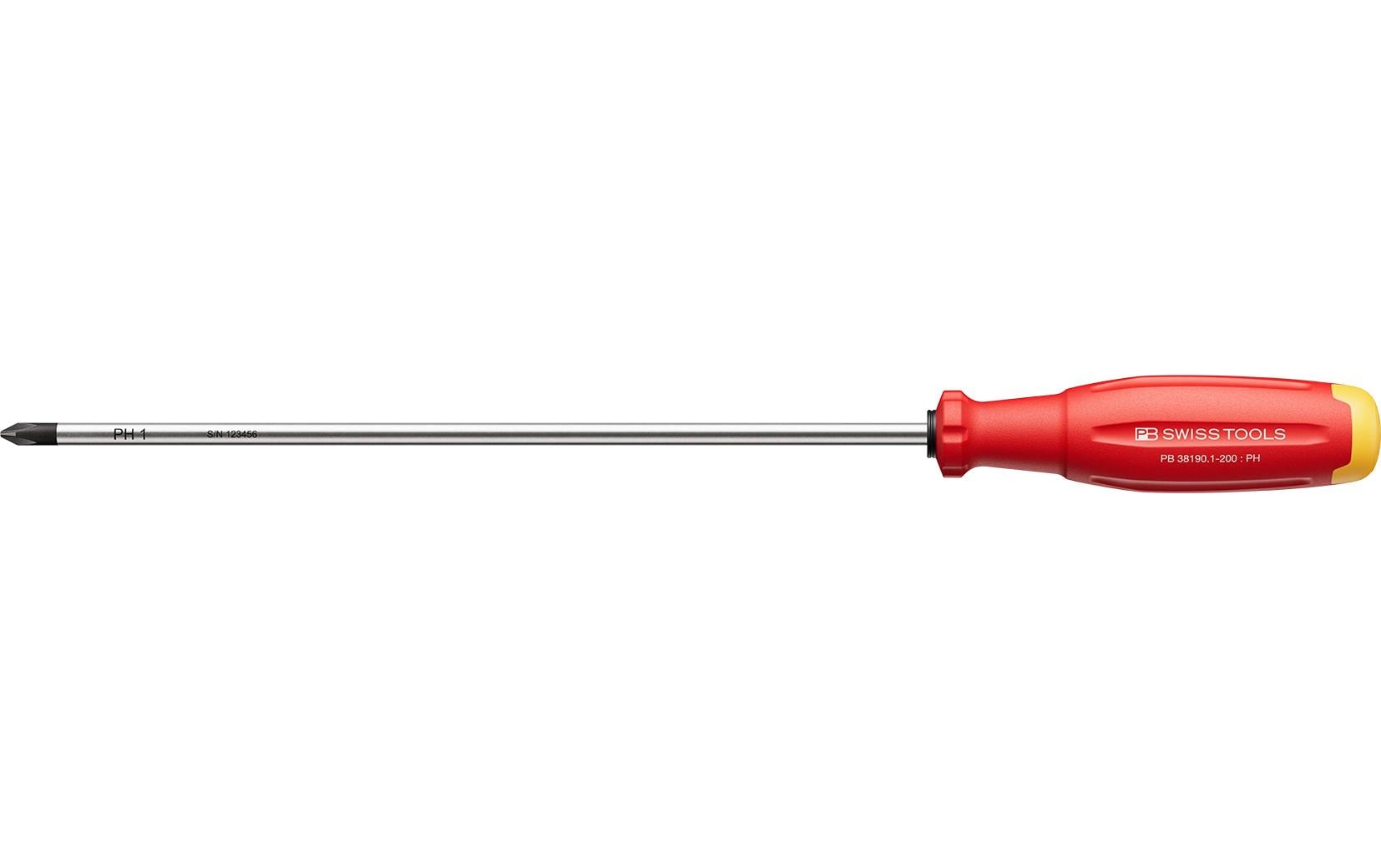 PB Swiss Tools SwissGrip Evo – Schraubenzieher-Set PH, 1-teilig – PB 38190.1-200