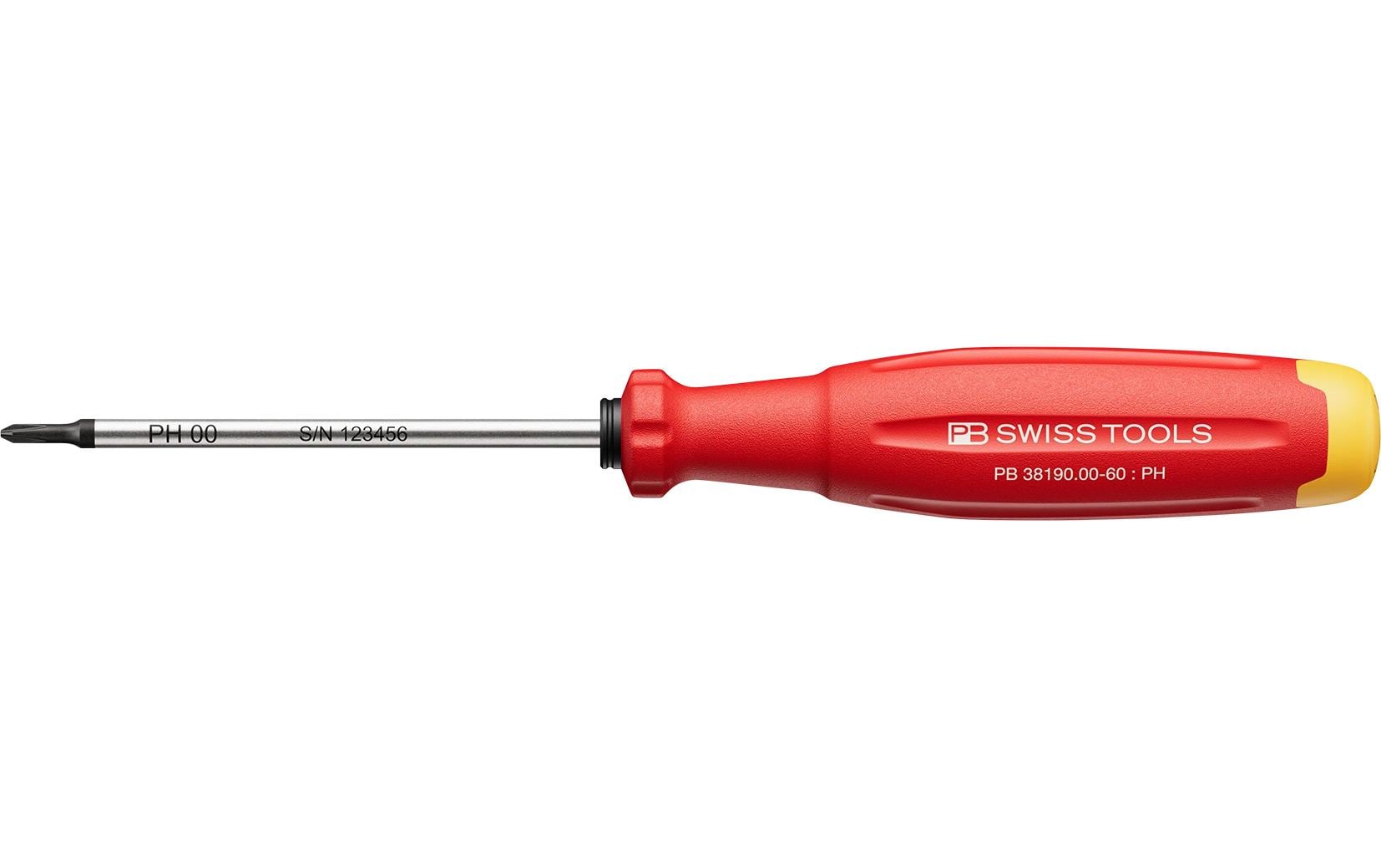 PB Swiss Tools – Präzisions-Schraubenzieher-Set PH, 1-teilig – PB 38190.00-60