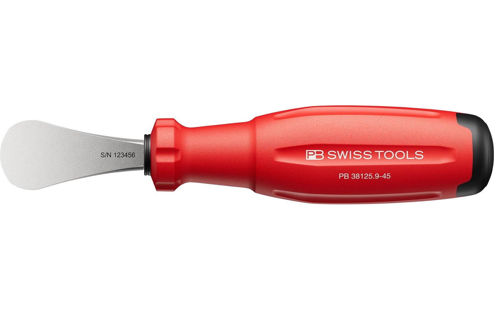 PB Swiss Tools SwissGrip Evo – Schraubenzieher-Set SL, 1-teilig, 45 mm – PB 38125.9-45