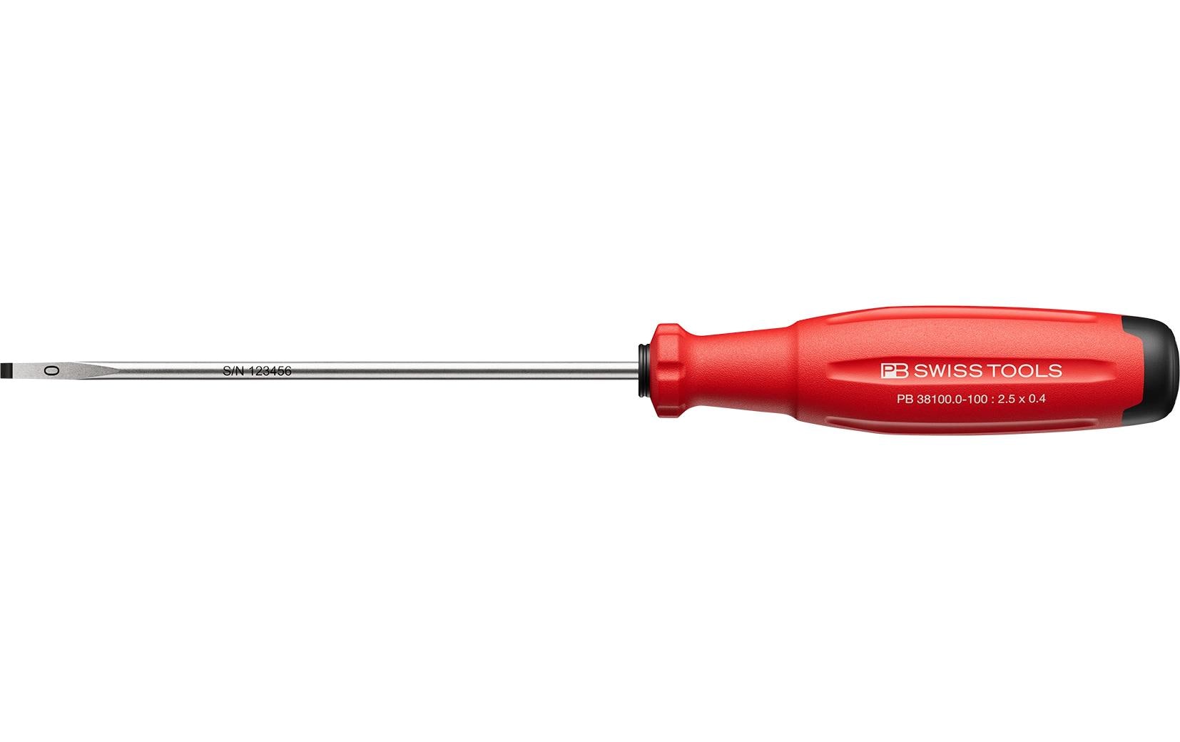 PB Swiss Tools – Schraubenzieher-Set, Schlitz 2,5 mm, 1-teilig – PB 38100.0-100