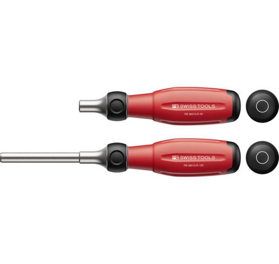 PB Swiss Tools – Bithalter 1/4", mit Ratsche, 150 mm – PB 38510.R-30