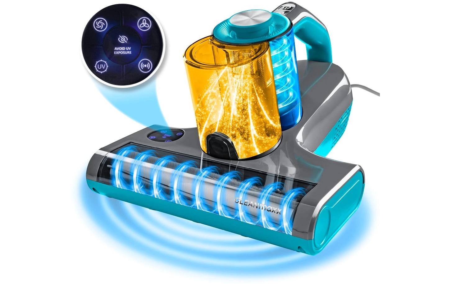 Cleanmaxx Waschsauger Milben Handstaubsauger UV-C – 450 W, 0,30/0,30 l