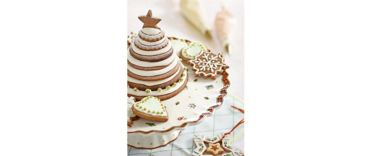 Villeroy & Boch Kuchenplatte Toy's Delight – Ø 28 cm, Porzellan, Mehrfarbig, mikrowellengeeignet