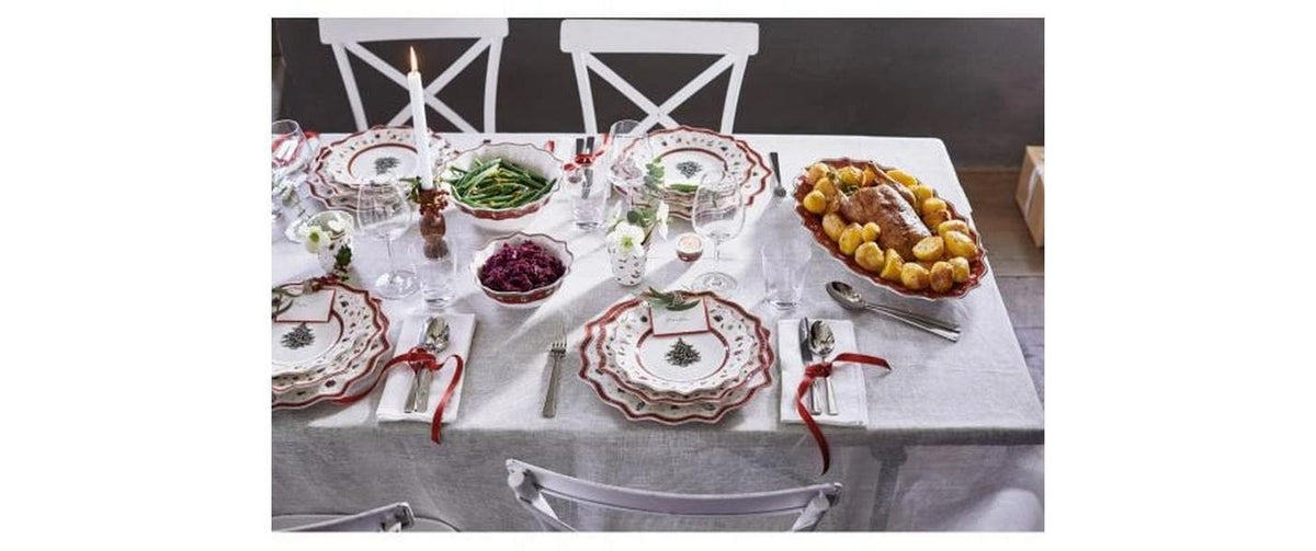 Villeroy & Boch Servierplatte – Ø 21 cm, Porzellan, Mehrfarbig