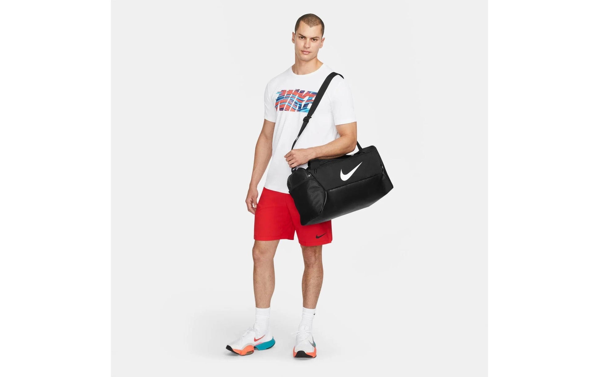 Nike Sporttasche – 41 l, Polyester, Schwarz, 51 × 28 × 28 cm