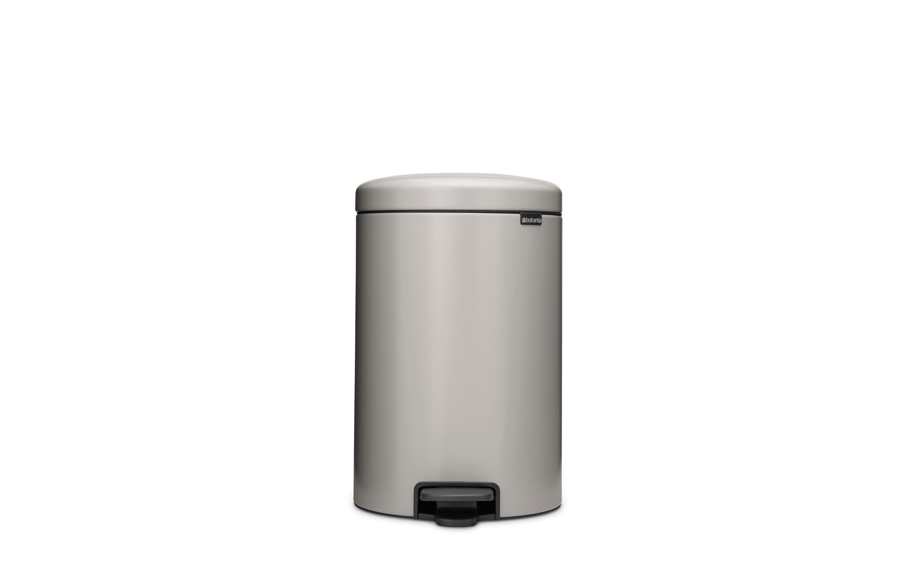 Brabantia NewIcon Treteimer – 20 l – Edelstahl, Rund