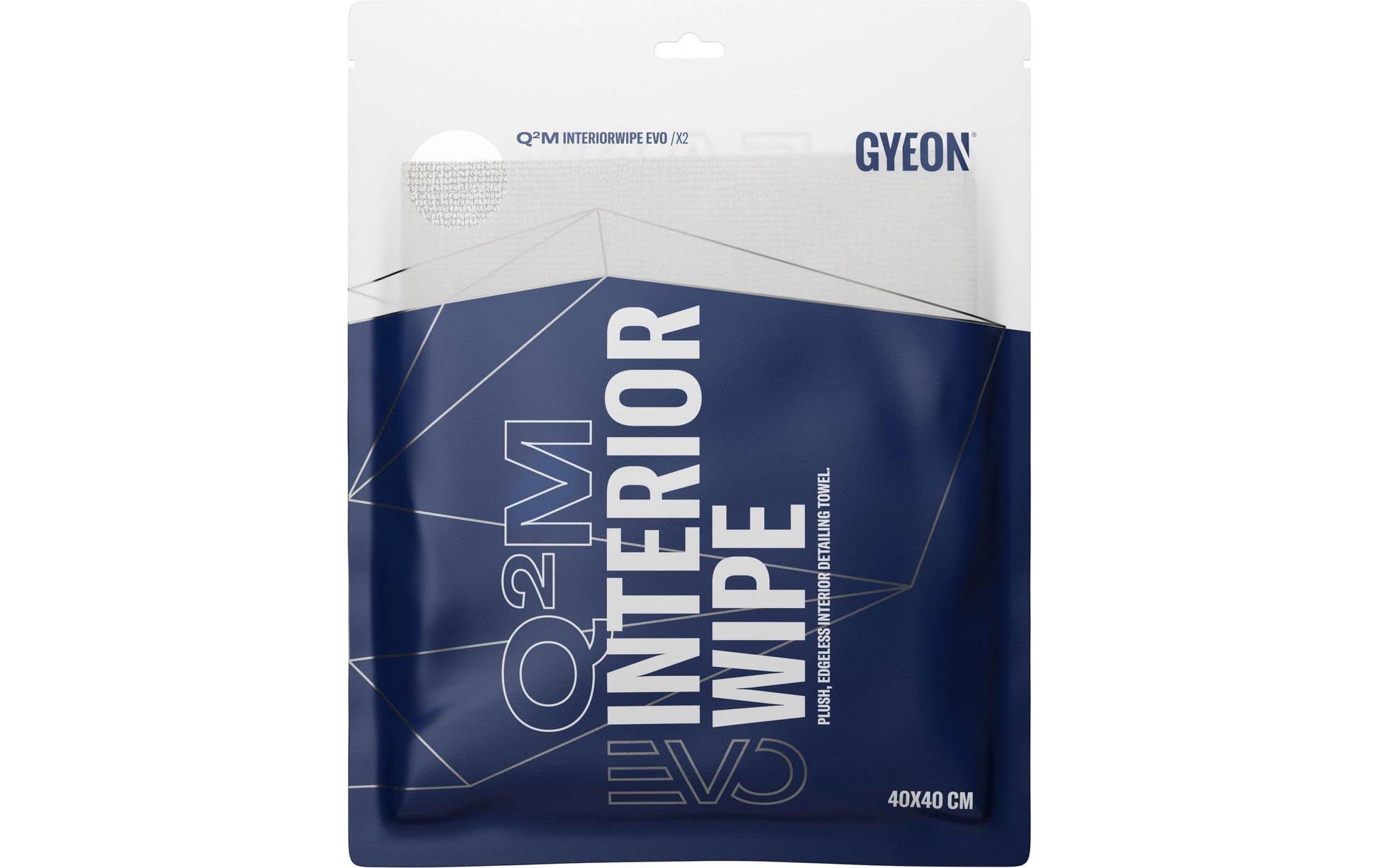 Gyeon Mikrofasertuch InteriorWipe EVO – 40 × 40 cm – 2er-Set