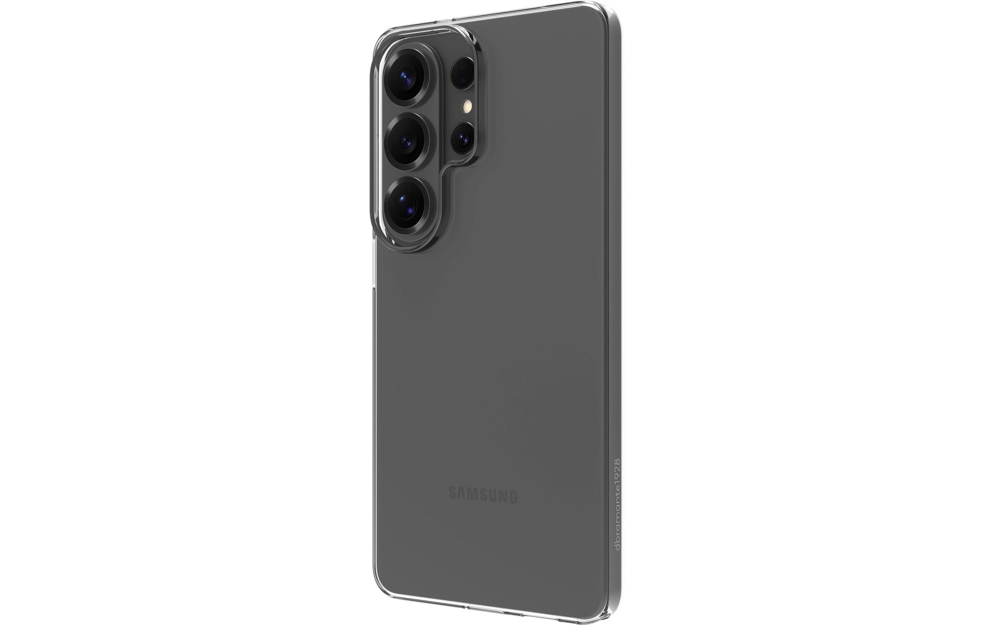 Dbramante1928 Greenland Pro Qi2 – Rückcover – für Samsung Galaxy S26 Ultra, Transparent, bis 1,2 m Sturzsicher