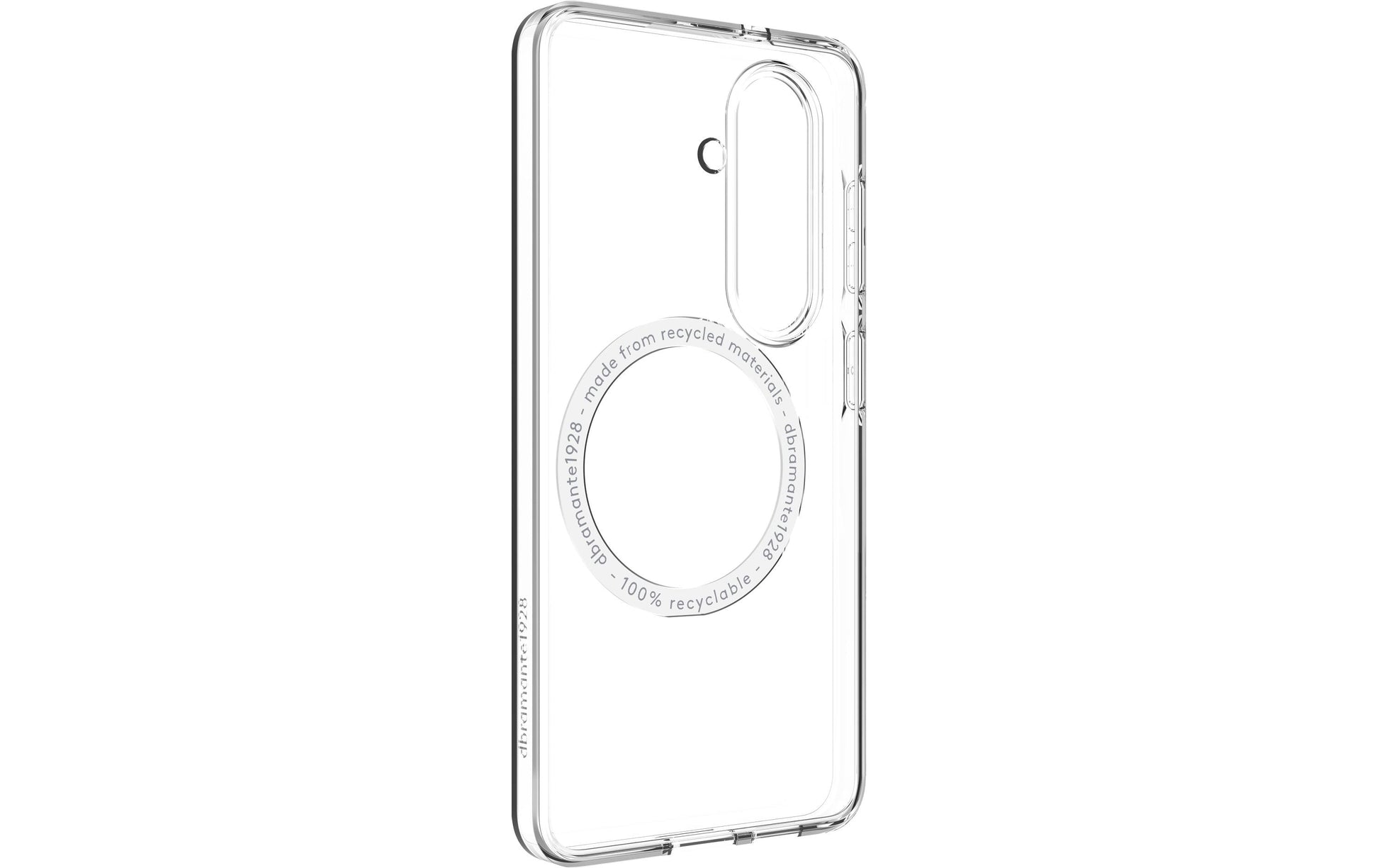 Dbramante1928 Greenland Pro Qi2 Backcover – für Samsung Galaxy S26, Transparent, bis 1,2 m sturzsicher
