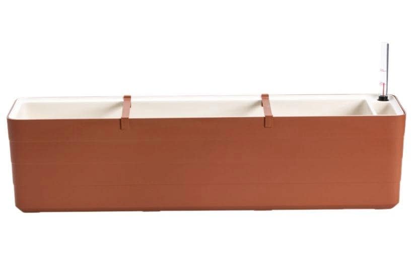 Plastia Bewässerungskasten – 78 × 19,7 × 19,5 cm – Kunststoff, Braun