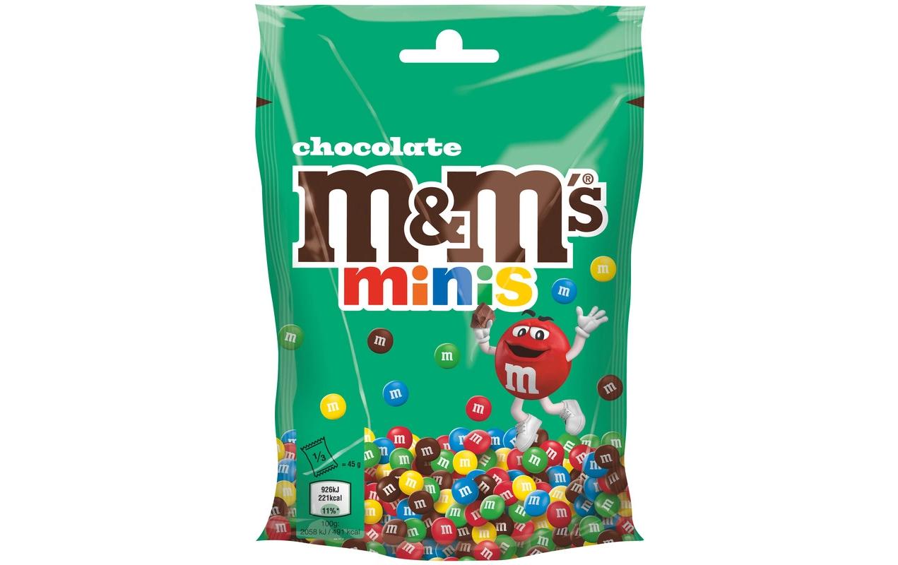 M&M's Mini Schokolinsen – Milchschokolade – 135 g