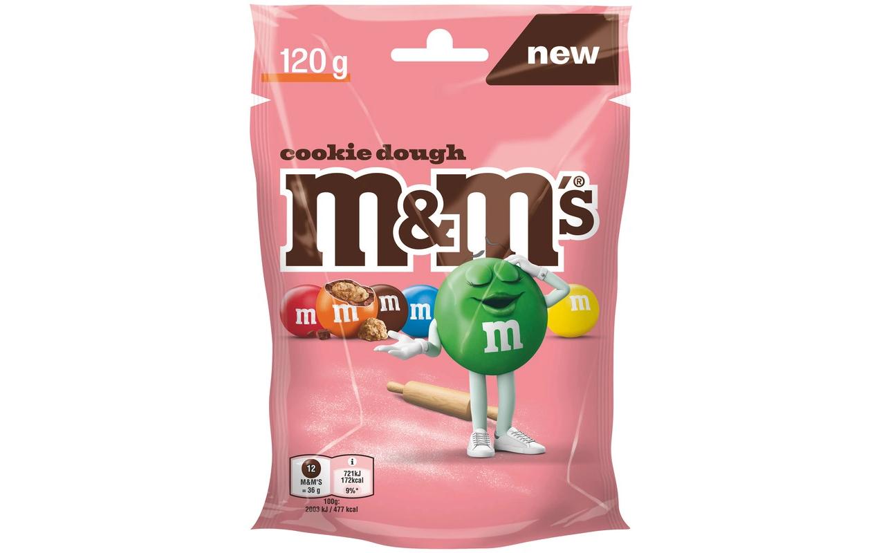 M&M's Schokolinsen – Keksteig – 120 g