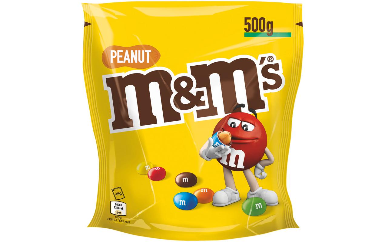 M&M's Schokolinsen – Erdnuss – 500 g