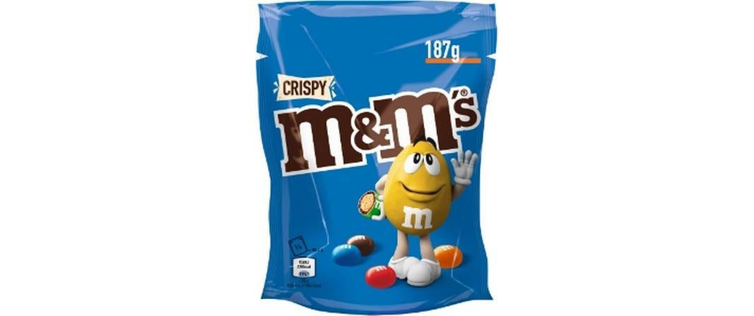 M&M's Crispy Schokolinsen – 187 g