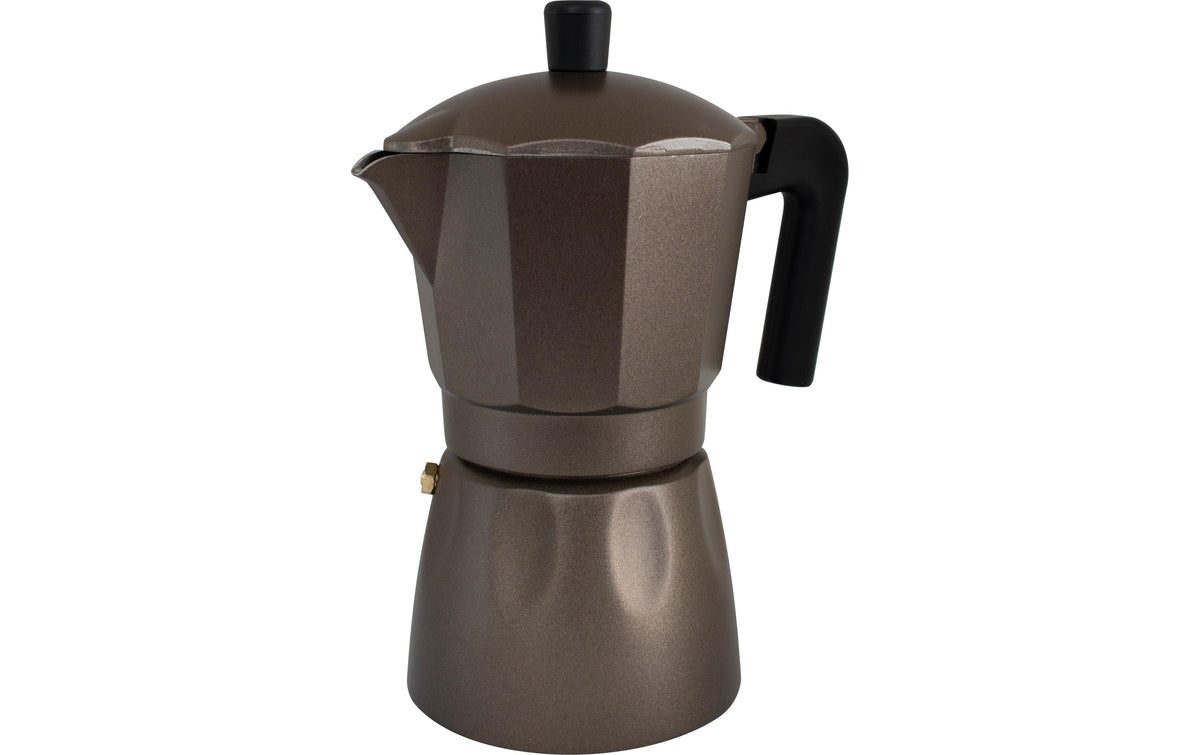 Eurotrail Cubana Percolator 3 Filterkaffeemaschine – 0,2 l, Filter, Aluminium, Braun