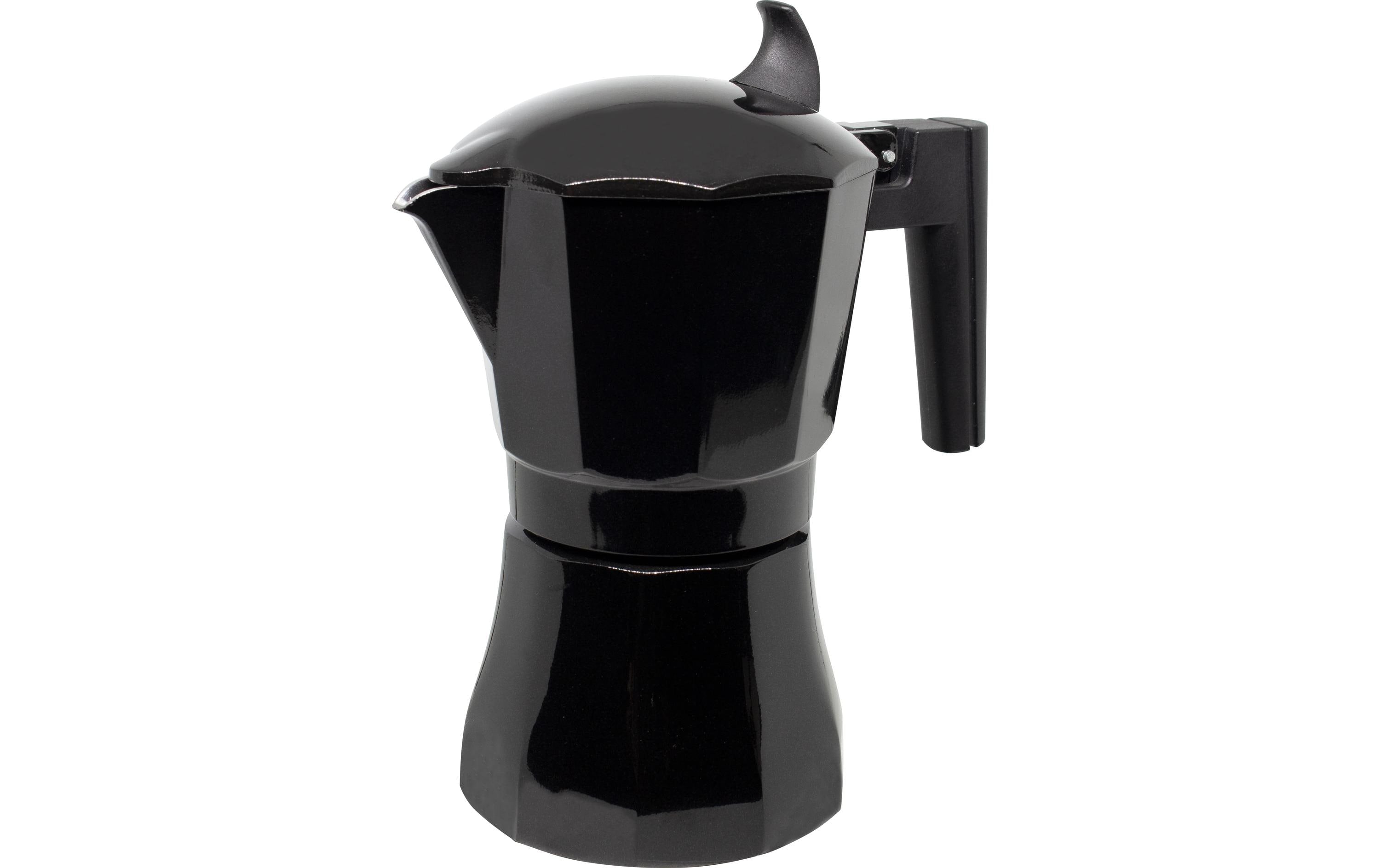 Eurotrail Kochtopf Havana Percolator 3 – 0,2 l, Aluminium, für Induktion, Schwarz