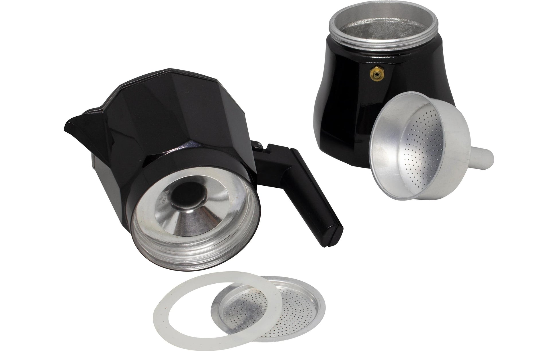 Eurotrail Havana Percolator 6 French Press / Kaffeebereiter – für Induktion, 0,3 l, Aluminium