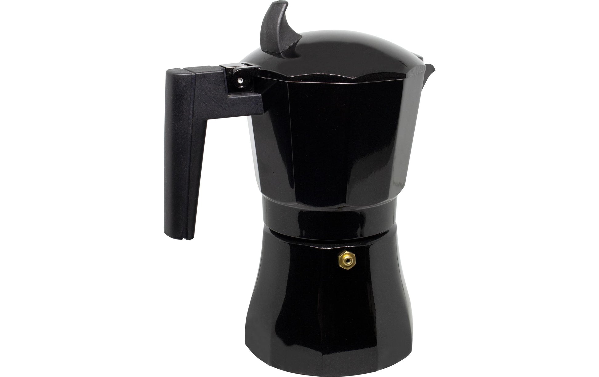 Eurotrail Kochtopf Havana Percolator 3 – 0,2 l, Aluminium, für Induktion, Schwarz