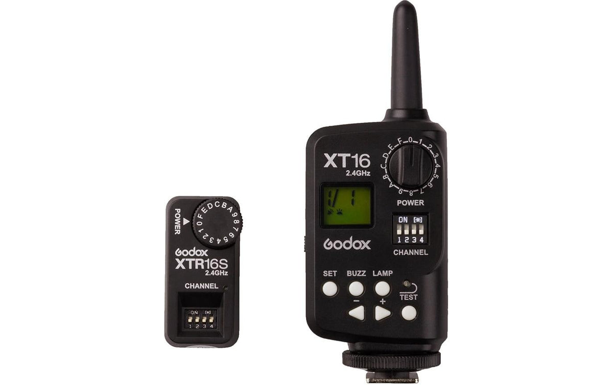 Godox XT-16S Blitz-Fernauslöser – 2,4 GHz Funk – für verschiedene Blitzgeräte