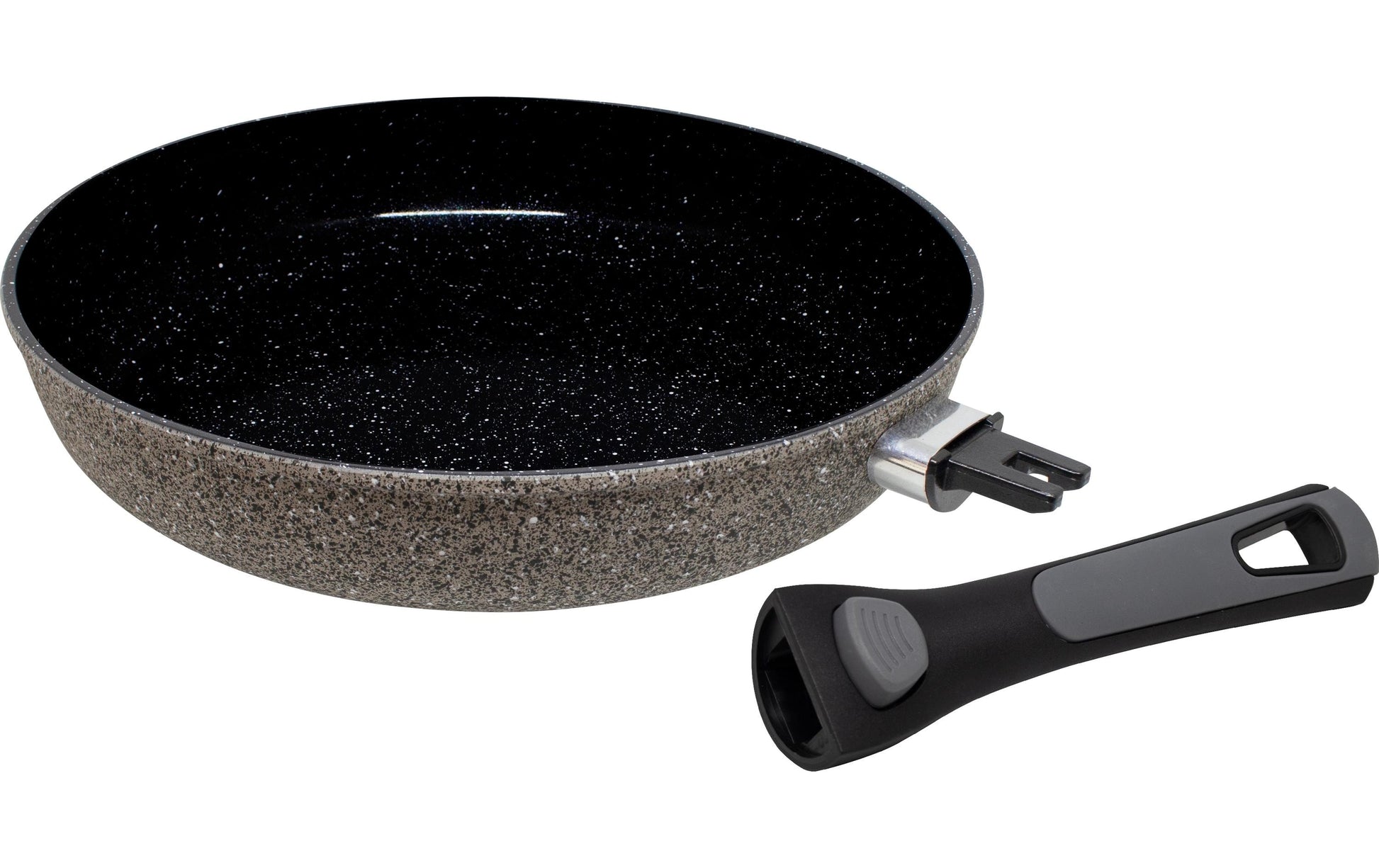 Eurotrail Stone XL – Ø 28 cm, Aluminium/Kunststoff/Stahl, Grau