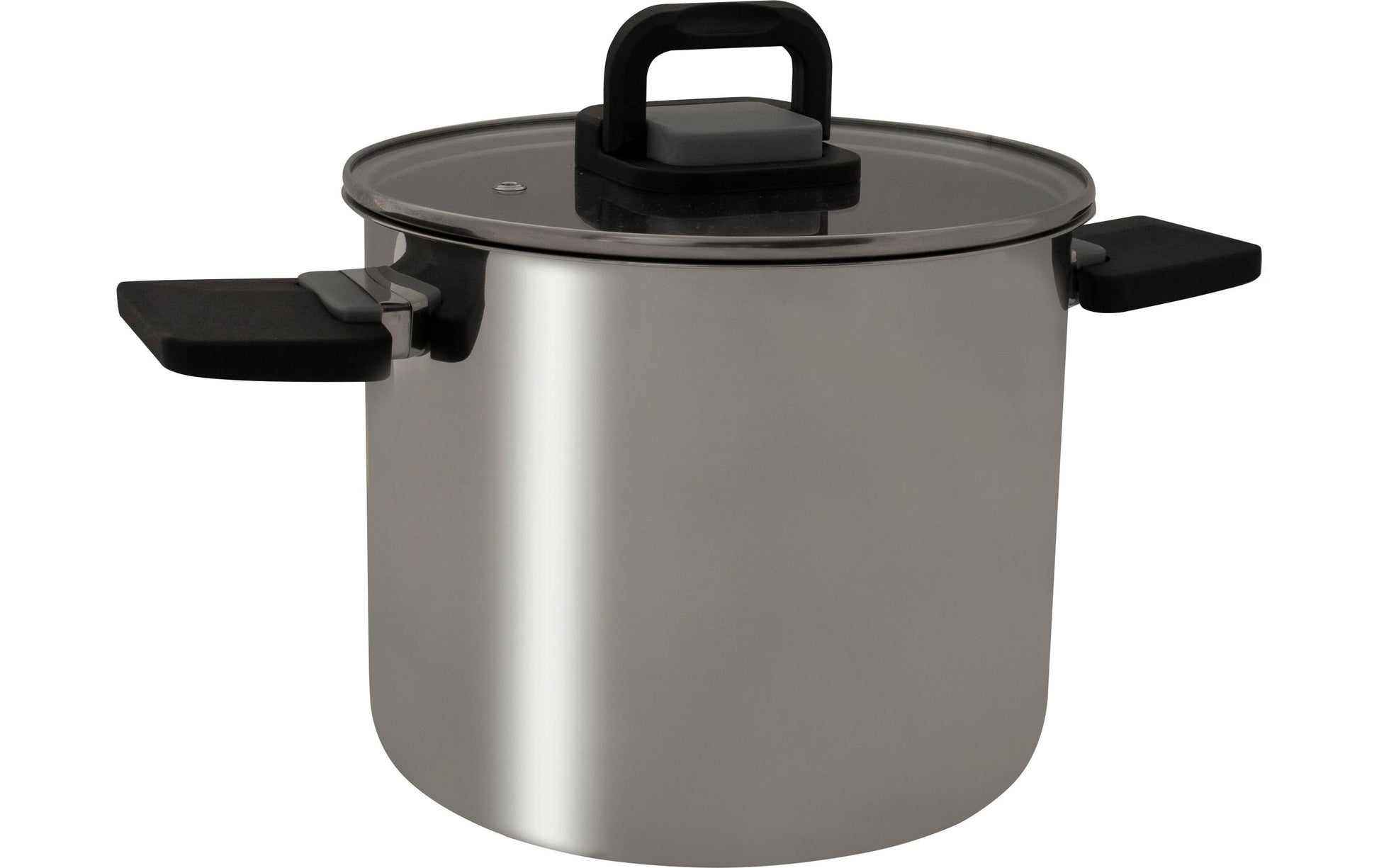 Eurotrail Kochtopf Dublin XL – 5 l, Ø 22 cm, Edelstahl, Grau