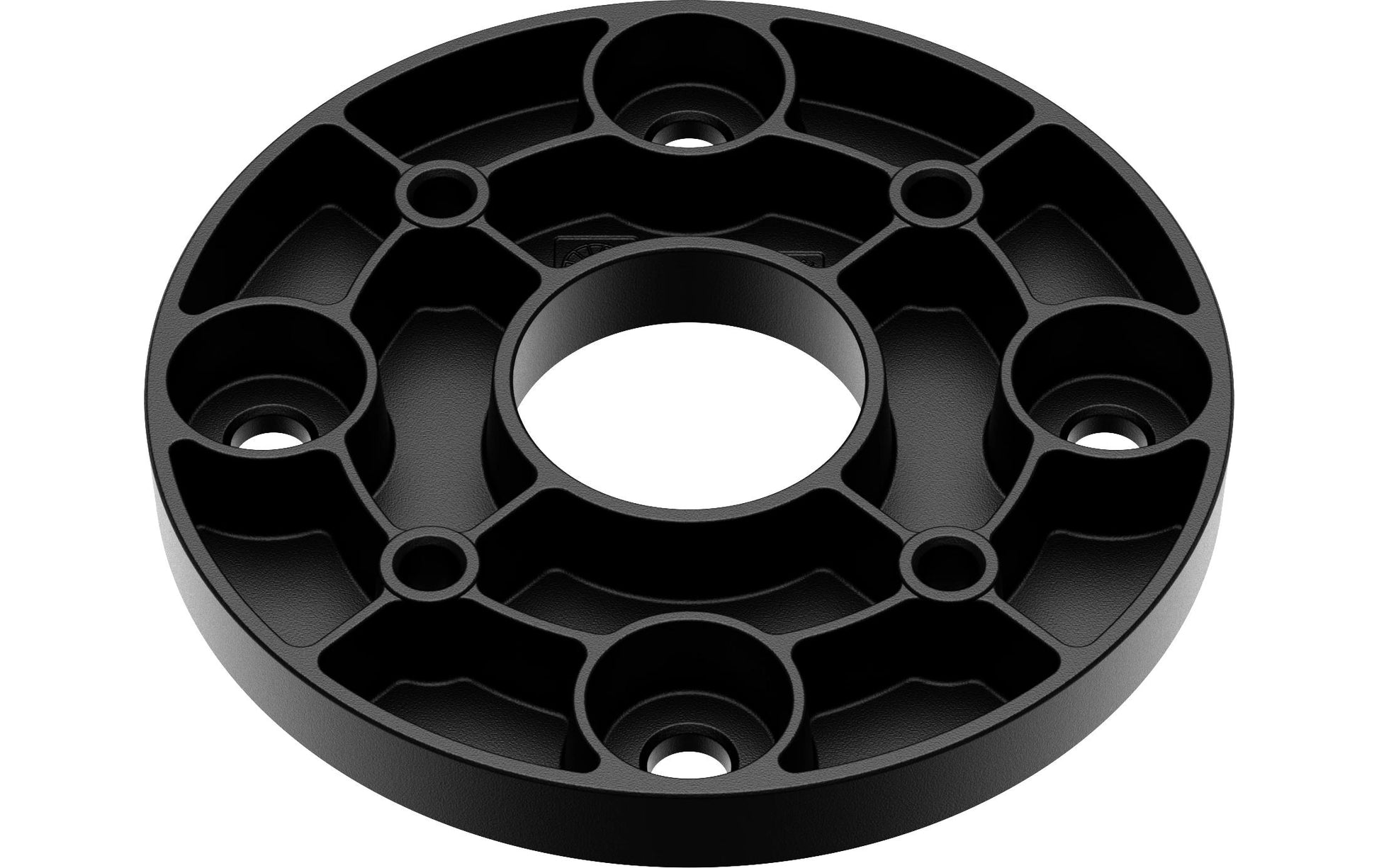 Hanwha SBP-004PBB Montageplatte – Wandmontage – für TNP-A6550RW, TNP-A7430RW, TNP-A9430RW – Schwarz