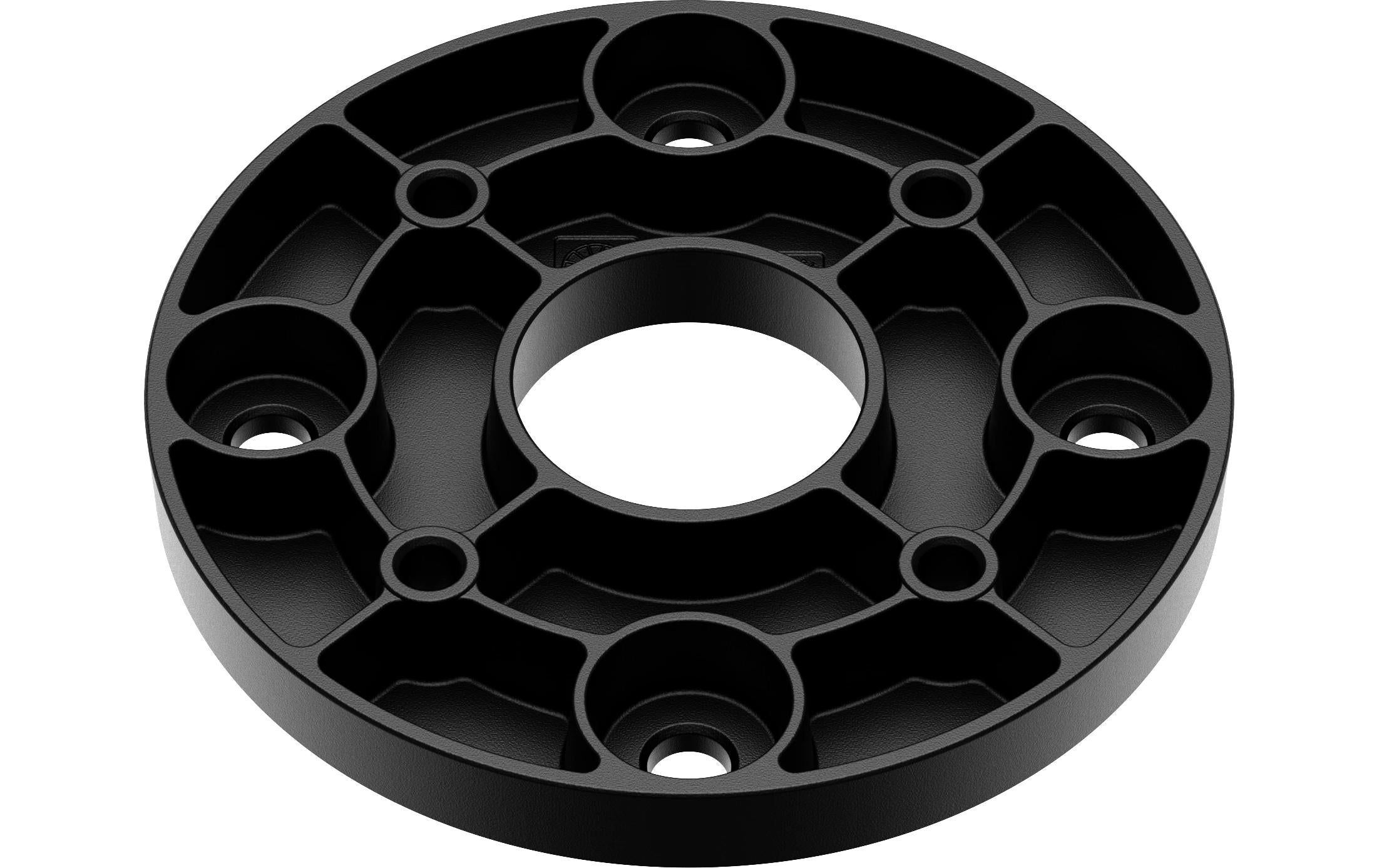 Hanwha SBP-004PBB Montageplatte – Wandmontage – für TNP-A6550RW, TNP-A7430RW, TNP-A9430RW – Schwarz