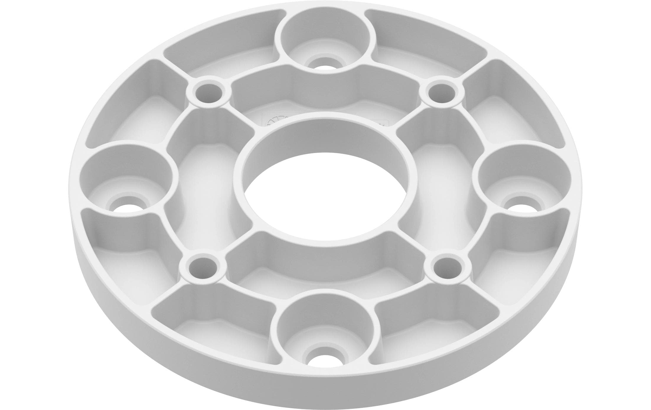 Hanwha SBP-004PBW Montageplatte – für TNP-A6550RW, TNP-A7430RW, TNP-A9430RW – Weiss