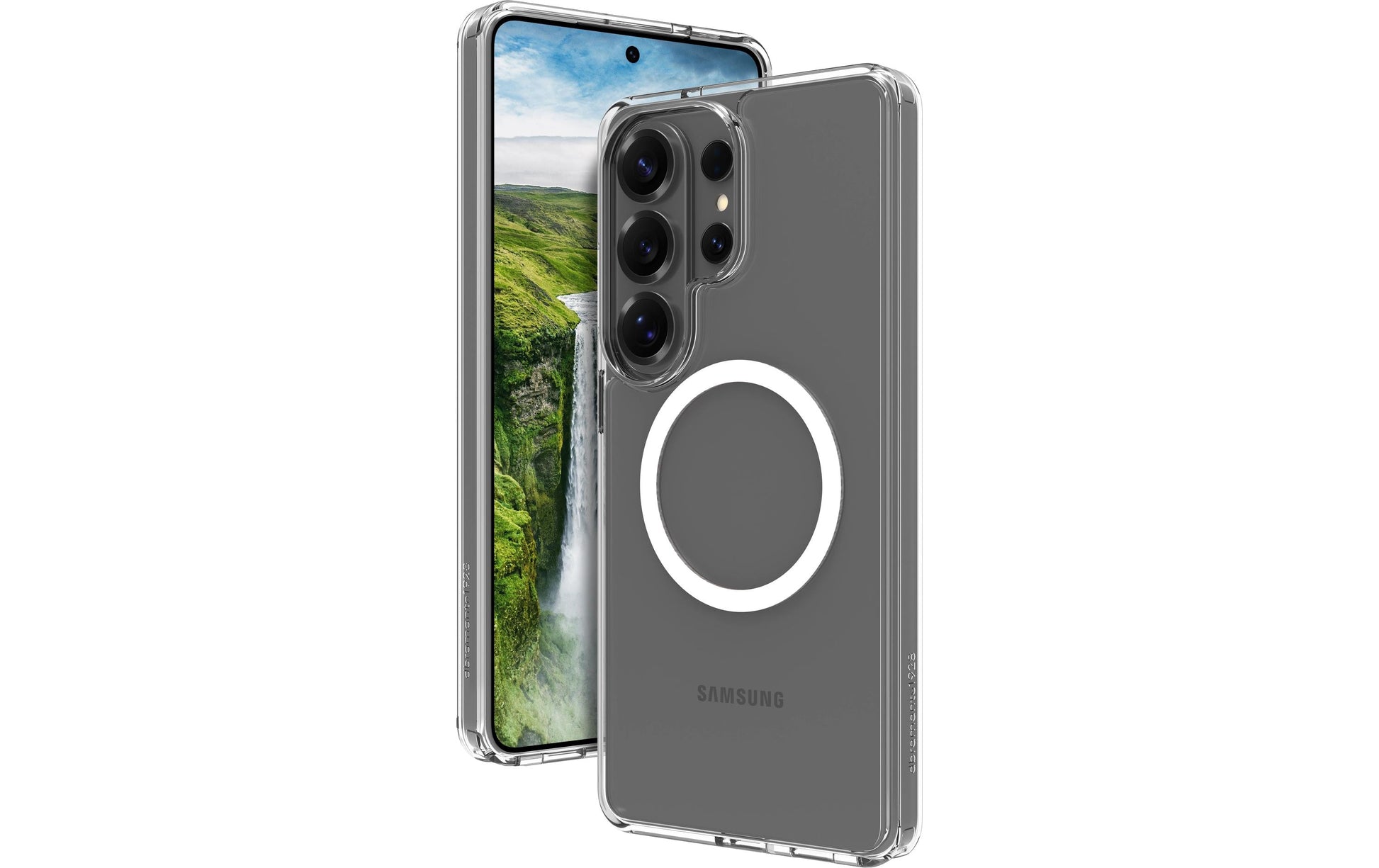 Dbramante1928 Iceland Ultra D3O Qi2 Backcover – für Samsung Galaxy S26 Ultra, Transparent, bis 5 m Sturzsicher