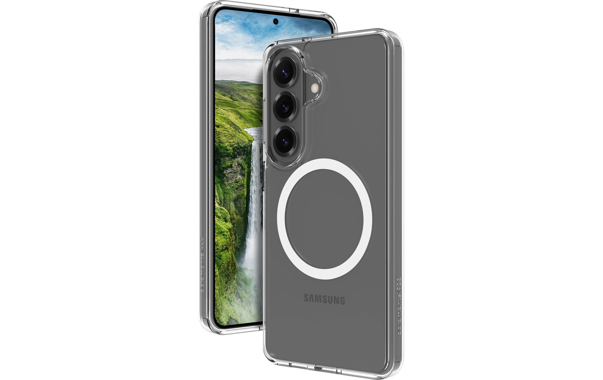 Dbramante1928 Iceland Ultra D3O Qi2 Backcover – für Samsung Galaxy S26, Transparent, bis 5 m Sturzsicher