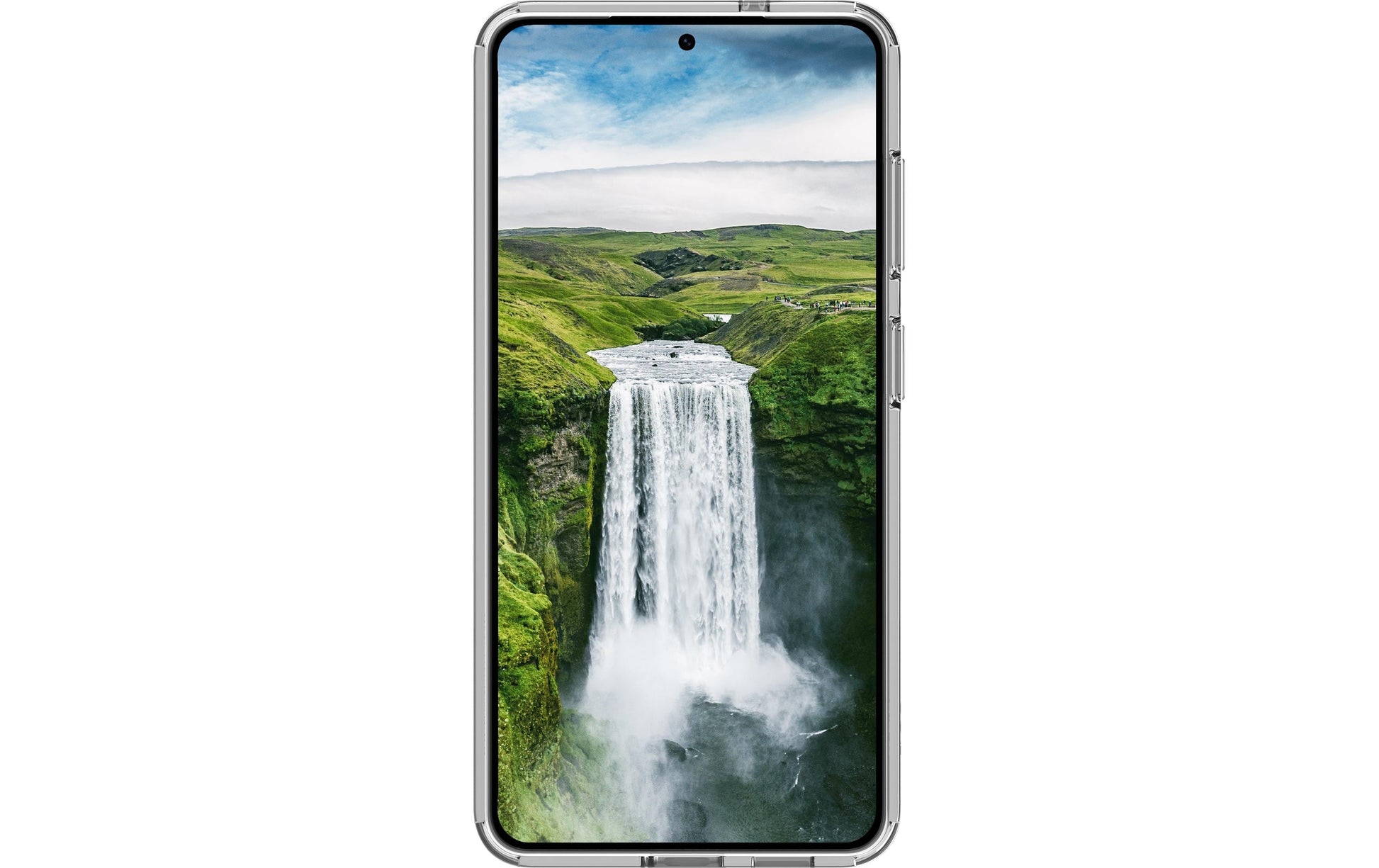 Dbramante1928 Iceland Ultra D3O Qi2 Backcover – für Samsung Galaxy S26, Transparent, bis 5 m Sturzsicher