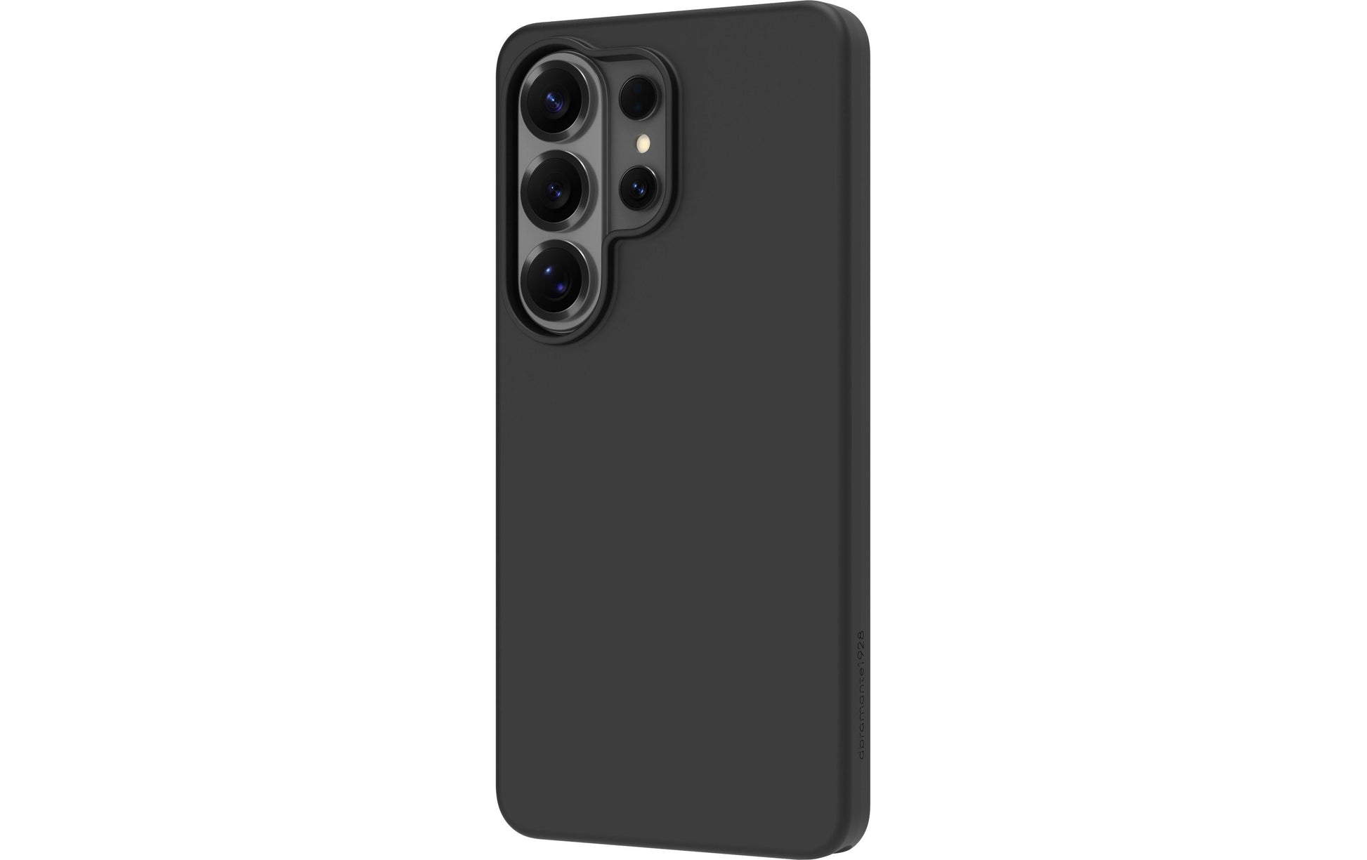 Dbramante1928 Monaco Qi – Backcover – für Samsung Galaxy S26 Ultra, Kunststoff, Schwarz, bis 1,2 m sturzsicher