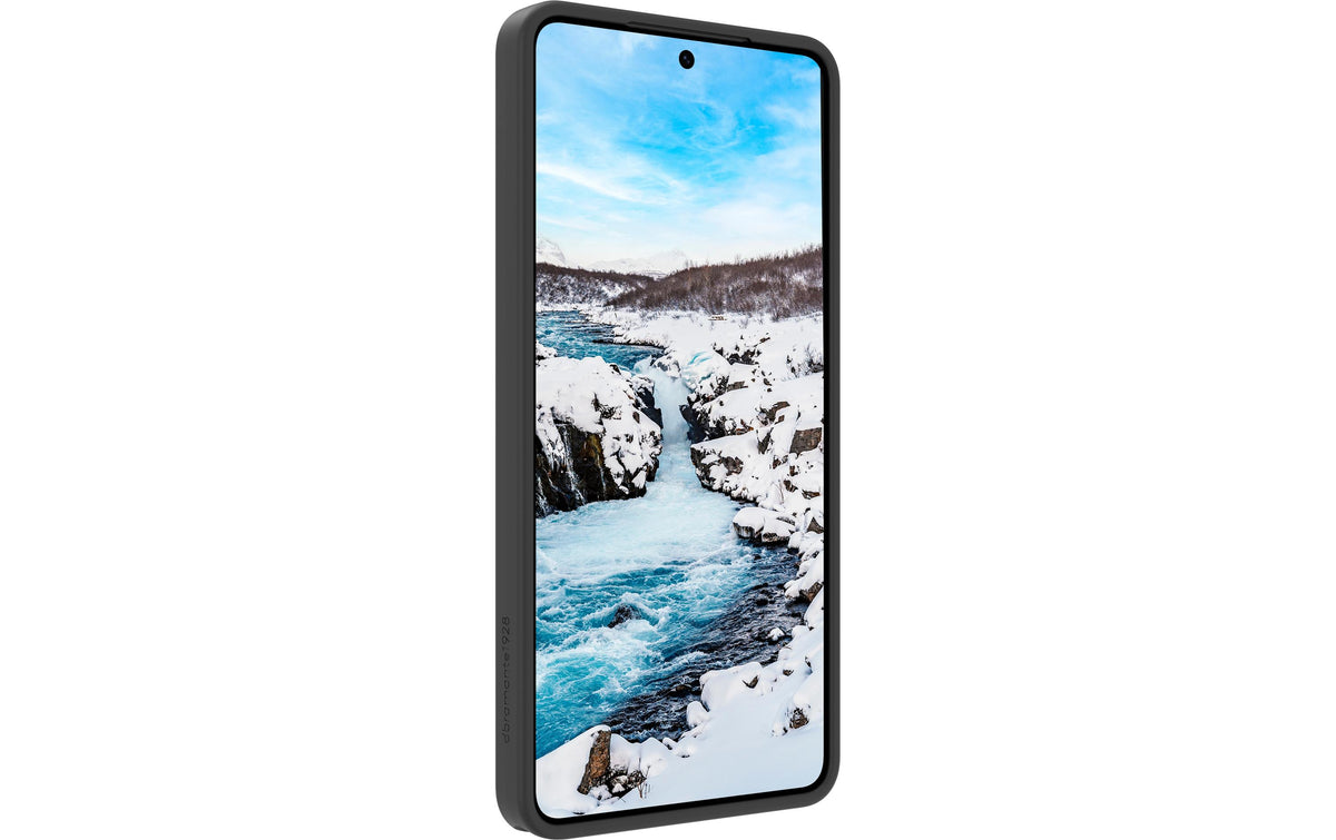 Dbramante1928 Monaco Qi – Backcover – für Samsung Galaxy S26 Ultra, Kunststoff, Schwarz, bis 1,2 m sturzsicher