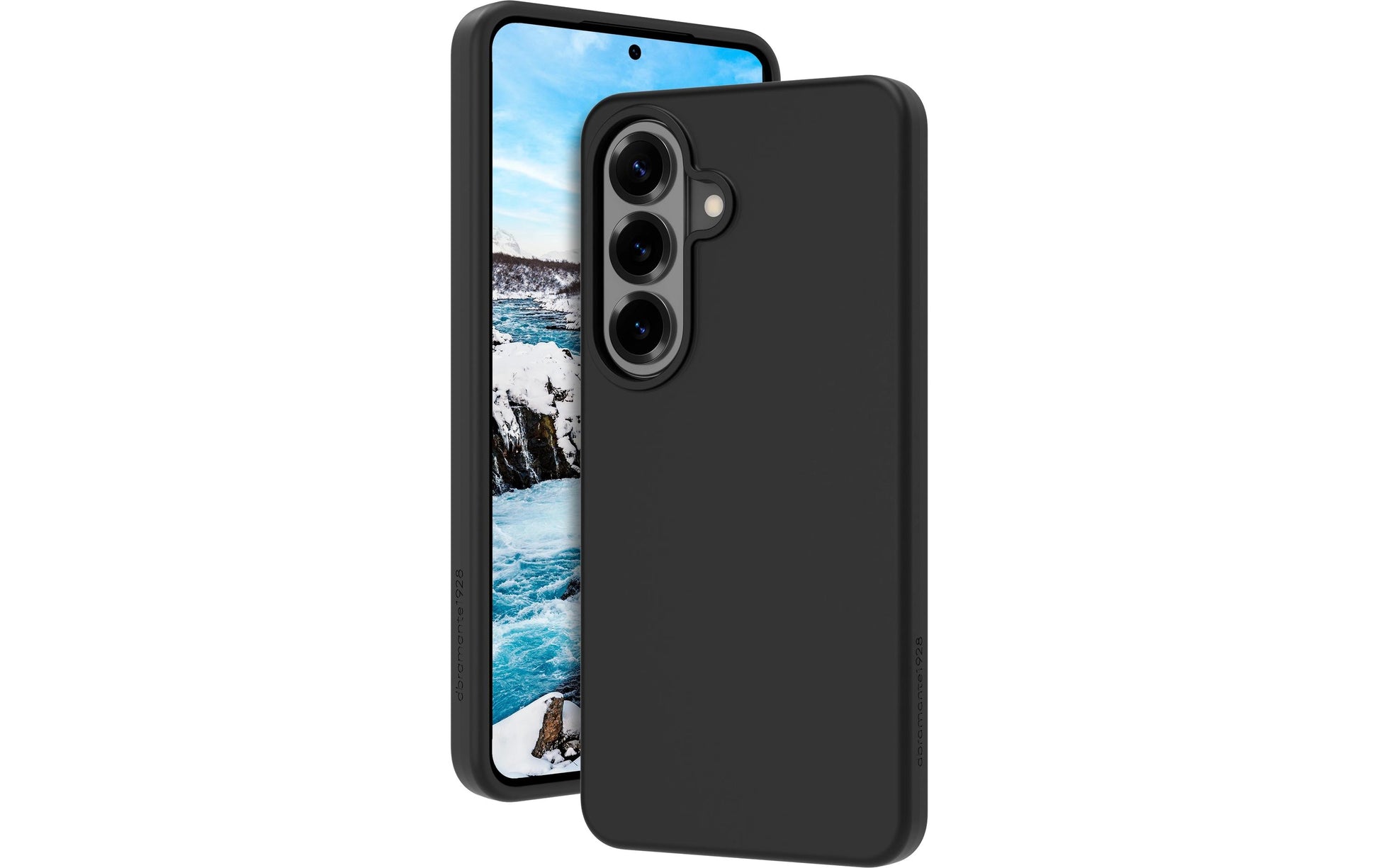 Dbramante1928 Monaco Qi Backcover – für Samsung Galaxy S26, Kunststoff, Schwarz, bis 1,2 m sturzsicher
