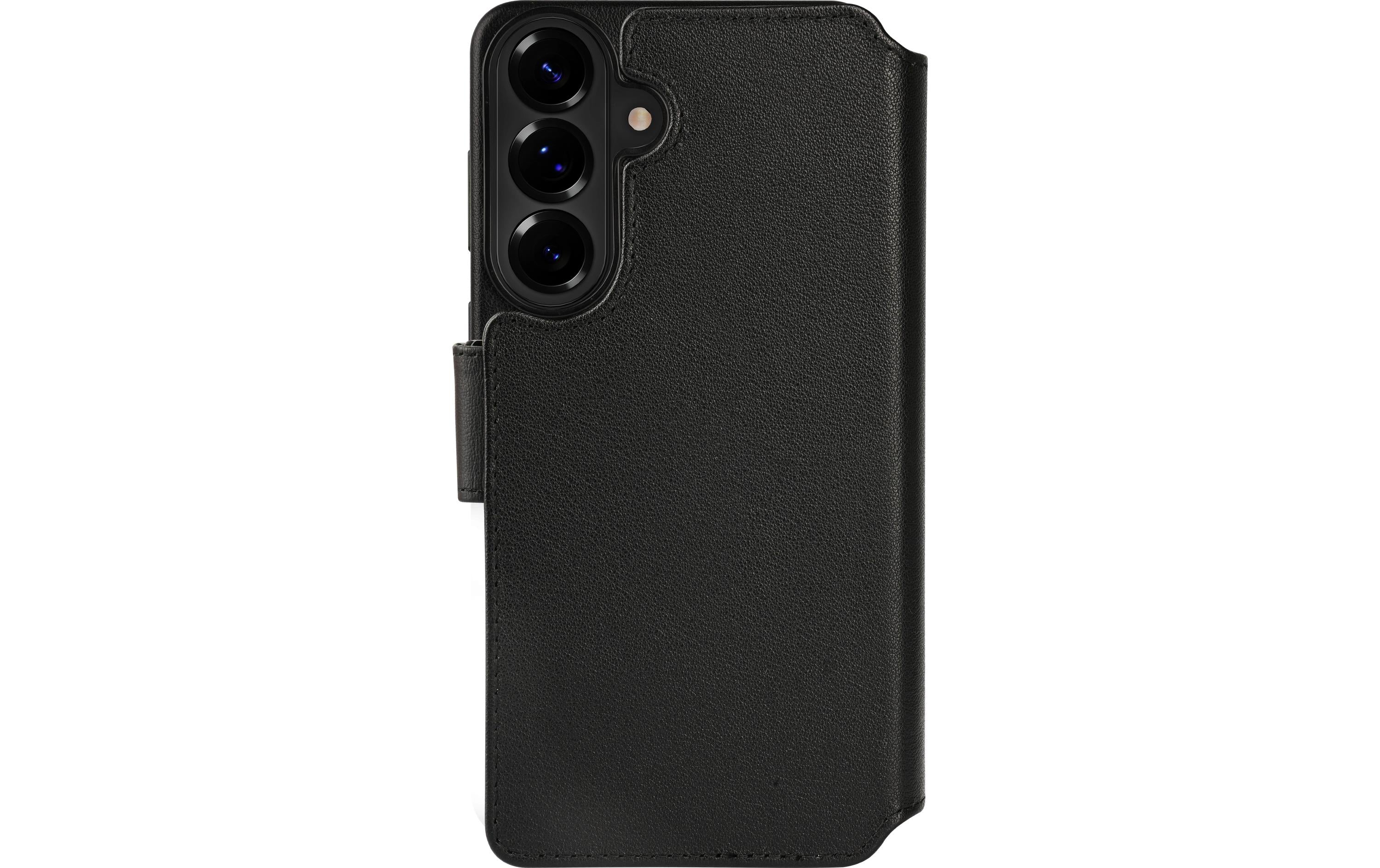 Dbramante1928 Lynge Qi2 Wallethülle – für Samsung Galaxy S26, mit Kartenfach, Schwarz, GRS-zertifiziert