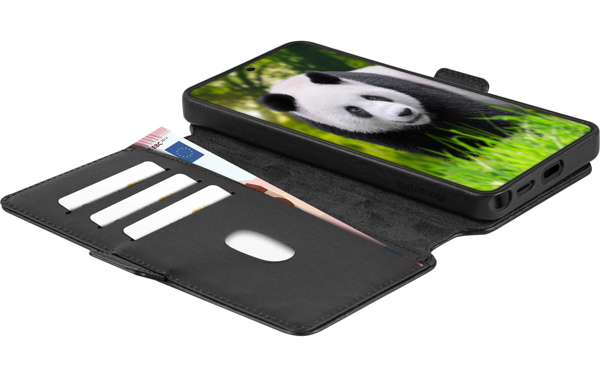 Dbramante1928 Lynge Qi2 Wallethülle – für Samsung Galaxy S26 Ultra, Kunststoff, Schwarz, GRS-zertifiziert