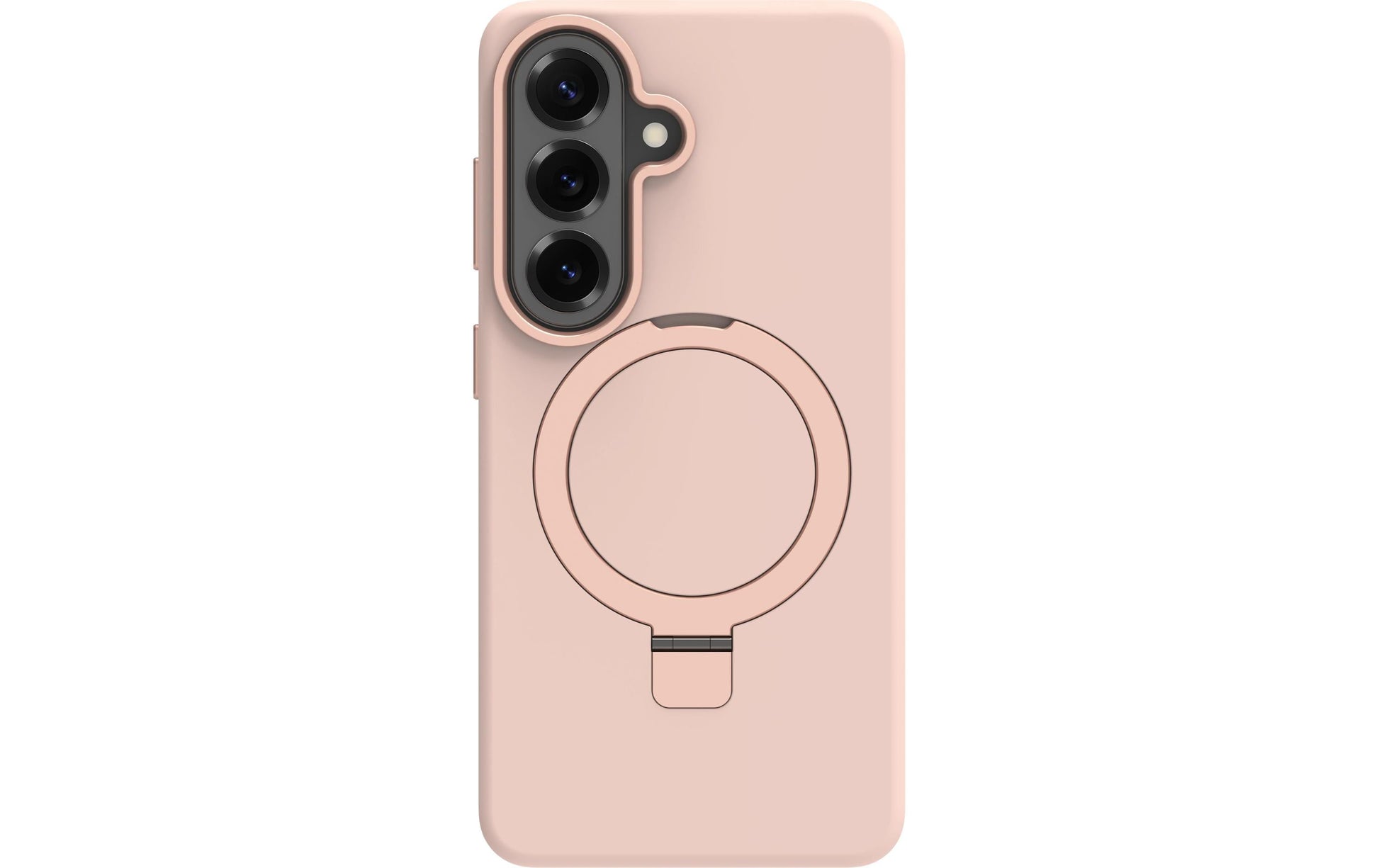 Dbramante1928 Roskilde Qi2 Kick ICON Backcover – für Samsung Galaxy S26, Pink Sand, bis 1,2 m Sturzsicher