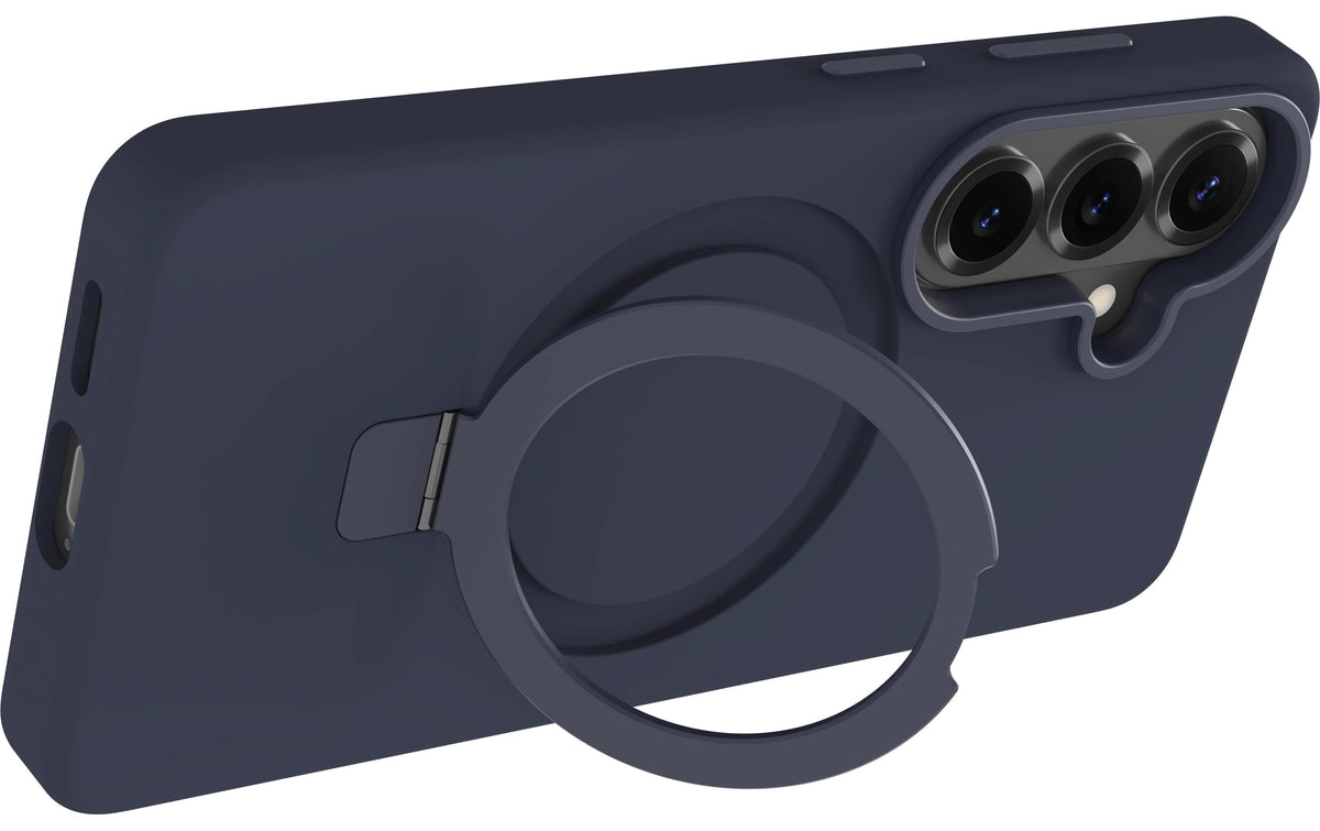 dbramante1928 Roskilde Qi2 Kick ICON Backcover – für Samsung Galaxy S26, Deep Water, bis 1,2 m sturzsicher