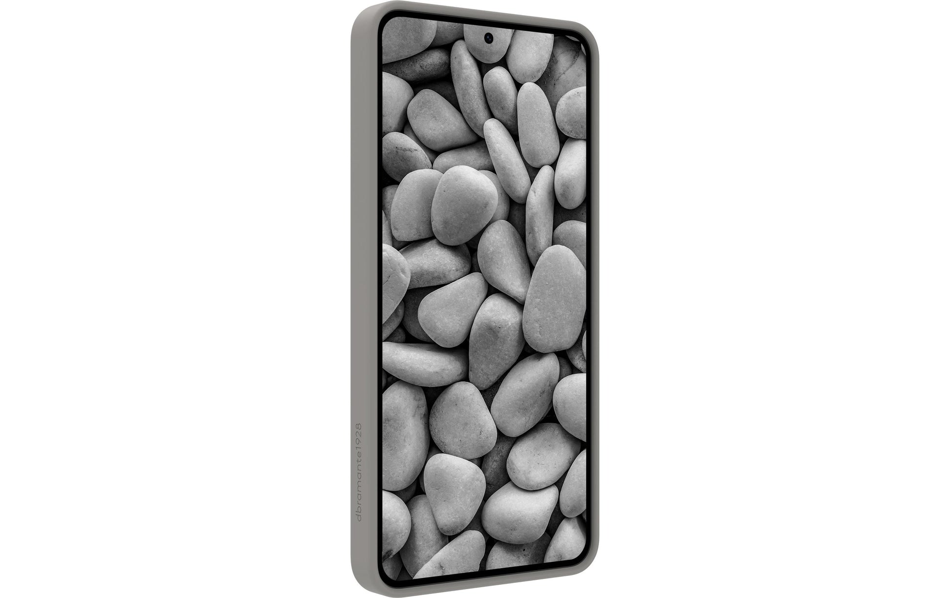 Dbramante1928 Roskilde Qi2 Kick ICON Backcover – für Samsung Galaxy S26, River Stone, bis 1,2 m sturzsicher