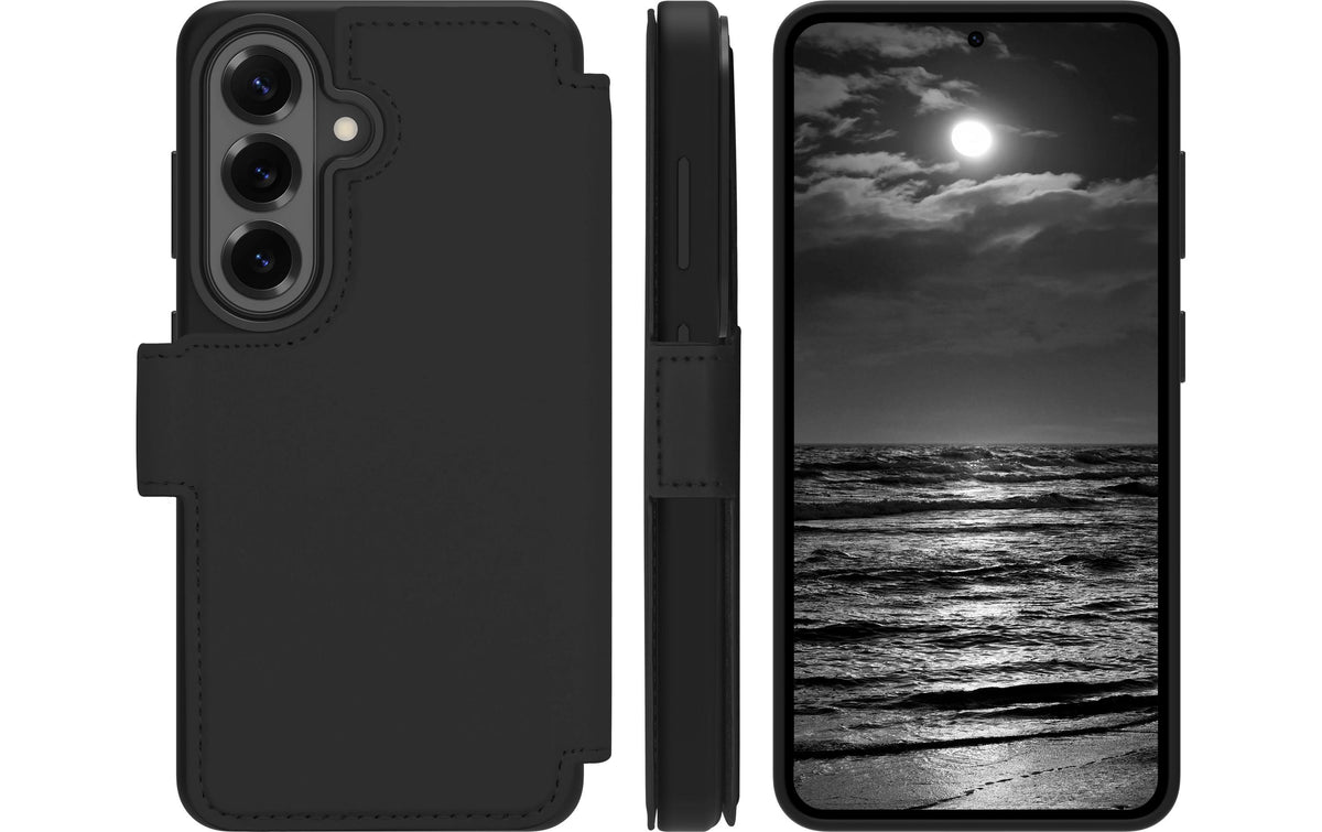 Dbramante1928 Lynge Qi2 ICON – Wallethülle – für Samsung Galaxy S26, Kunststoff, Midnight