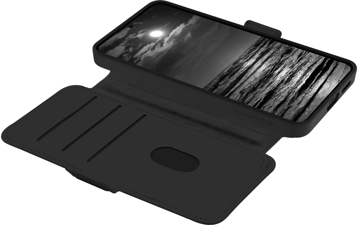 Dbramante1928 Lynge Qi2 ICON – Wallethülle – für Samsung Galaxy S26, Kunststoff, Midnight