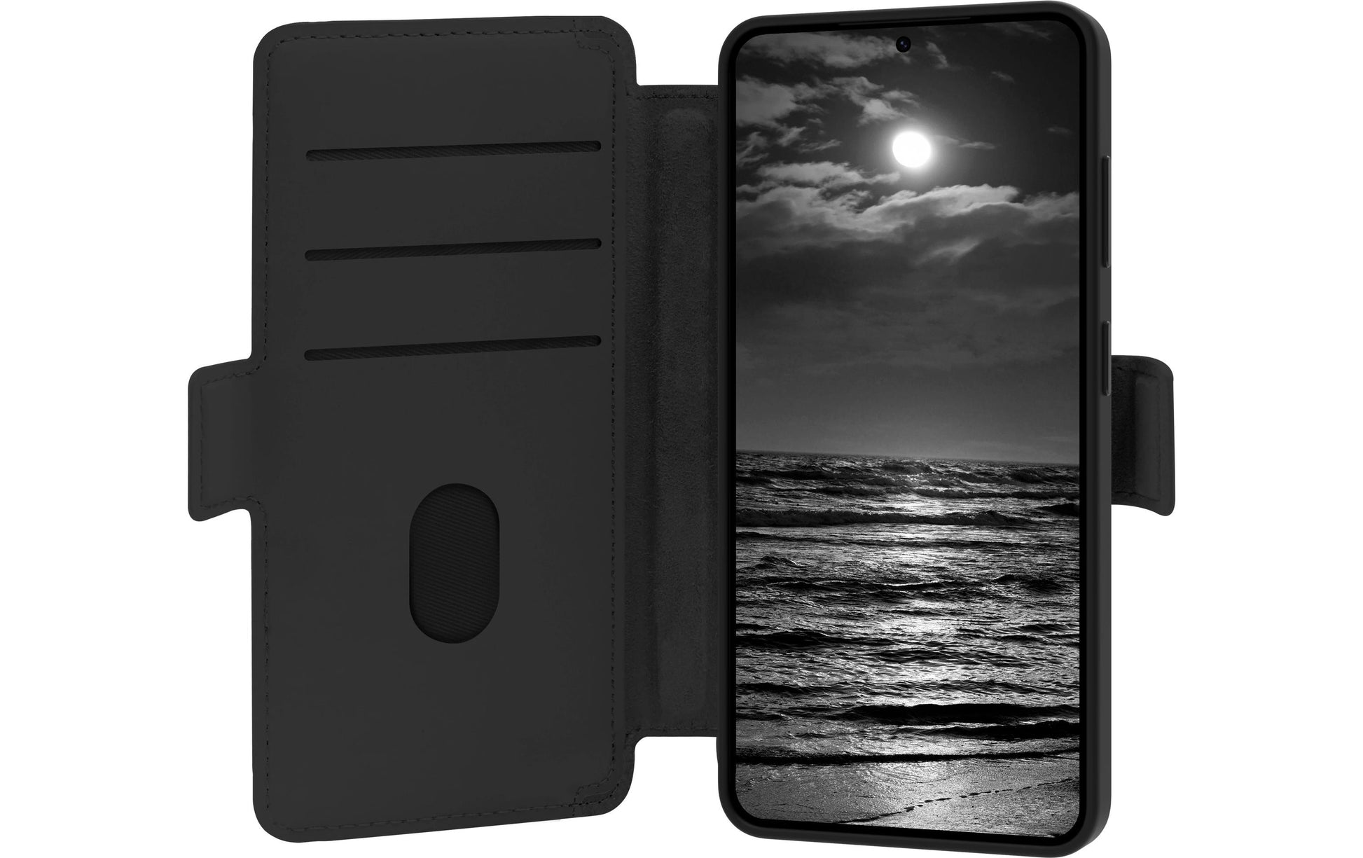 Dbramante1928 Lynge Qi2 ICON – Wallethülle – für Samsung Galaxy S26, Kunststoff, Midnight