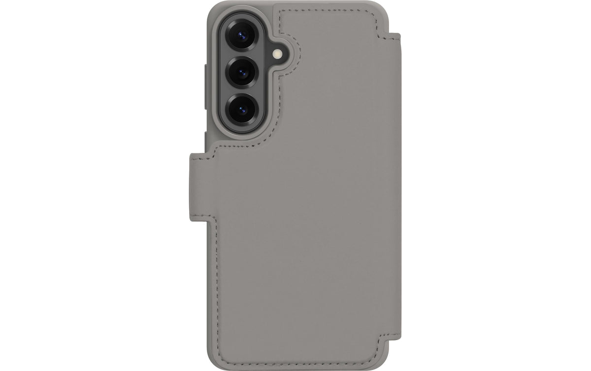 Dbramante1928 Lynge Qi2 ICON Wallethülle – für Samsung Galaxy S26+, mit Kartenfach, Kunststoff, River Stone