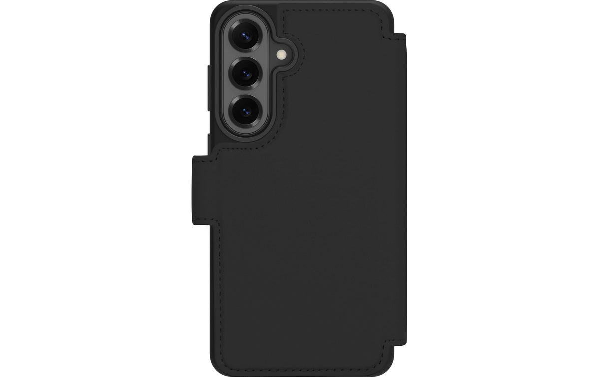 Dbramante1928 Lynge Qi2 ICON Wallethülle – für Samsung Galaxy S26+, mit Kartenfach, Kunststoff, Midnight
