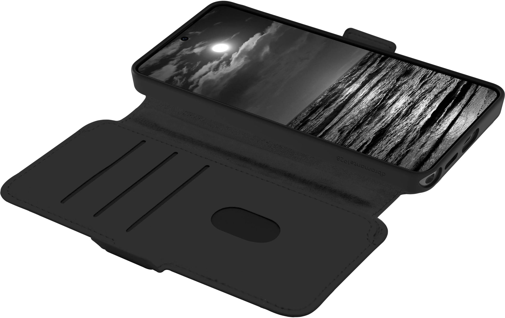 Dbramante1928 Lynge Qi2 ICON Backcover – für Samsung Galaxy S26 Ultra, Kunststoff, Midnight, mit Kartenfach