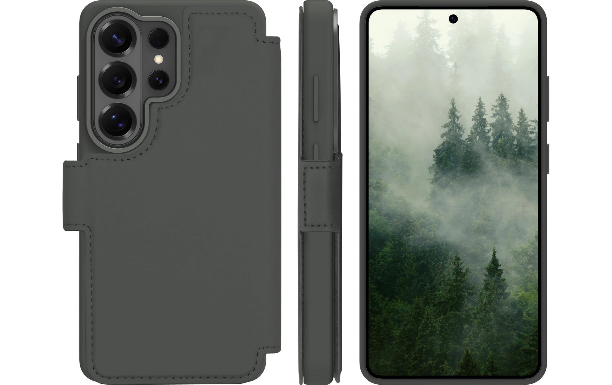 Dbramante1928 Lynge Qi2 ICON Backcover – für Samsung Galaxy S26 Ultra, GRS-zertifiziert, mit Kartenfach