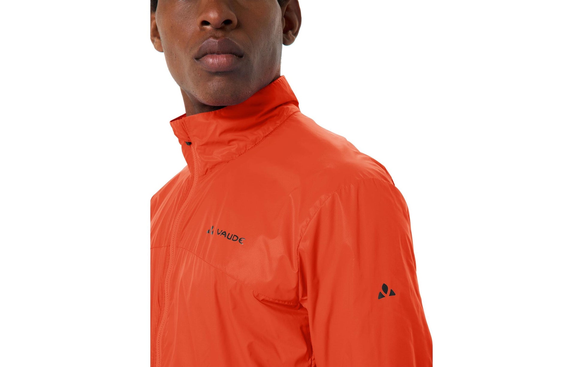 Vaude Veloweste – XXL – Rot, Polyamid (recycelt), Atmungsaktiv, winddicht, wasserabweisend, PFC-frei