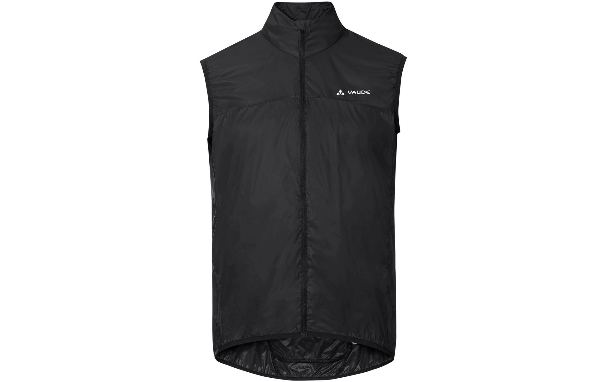 Vaude Velowindweste Matera Air – XXL – Schwarz, Polyamid (recycelt), winddicht, wasserabweisend